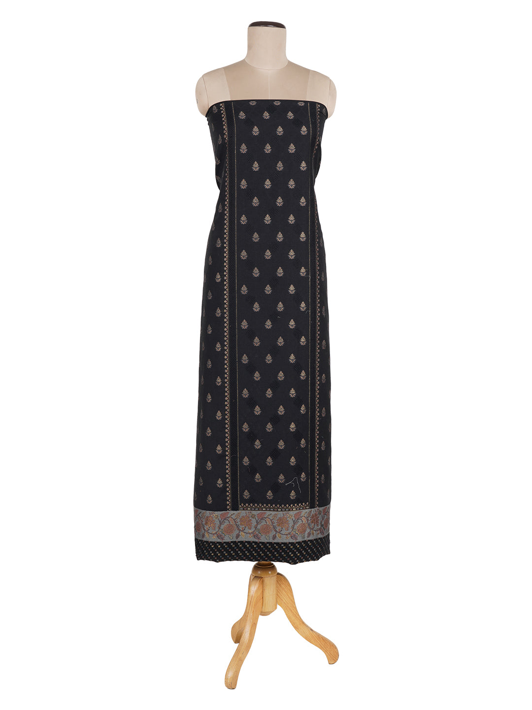 Kashida:Navajo Woven Design Unstitched Suit Set