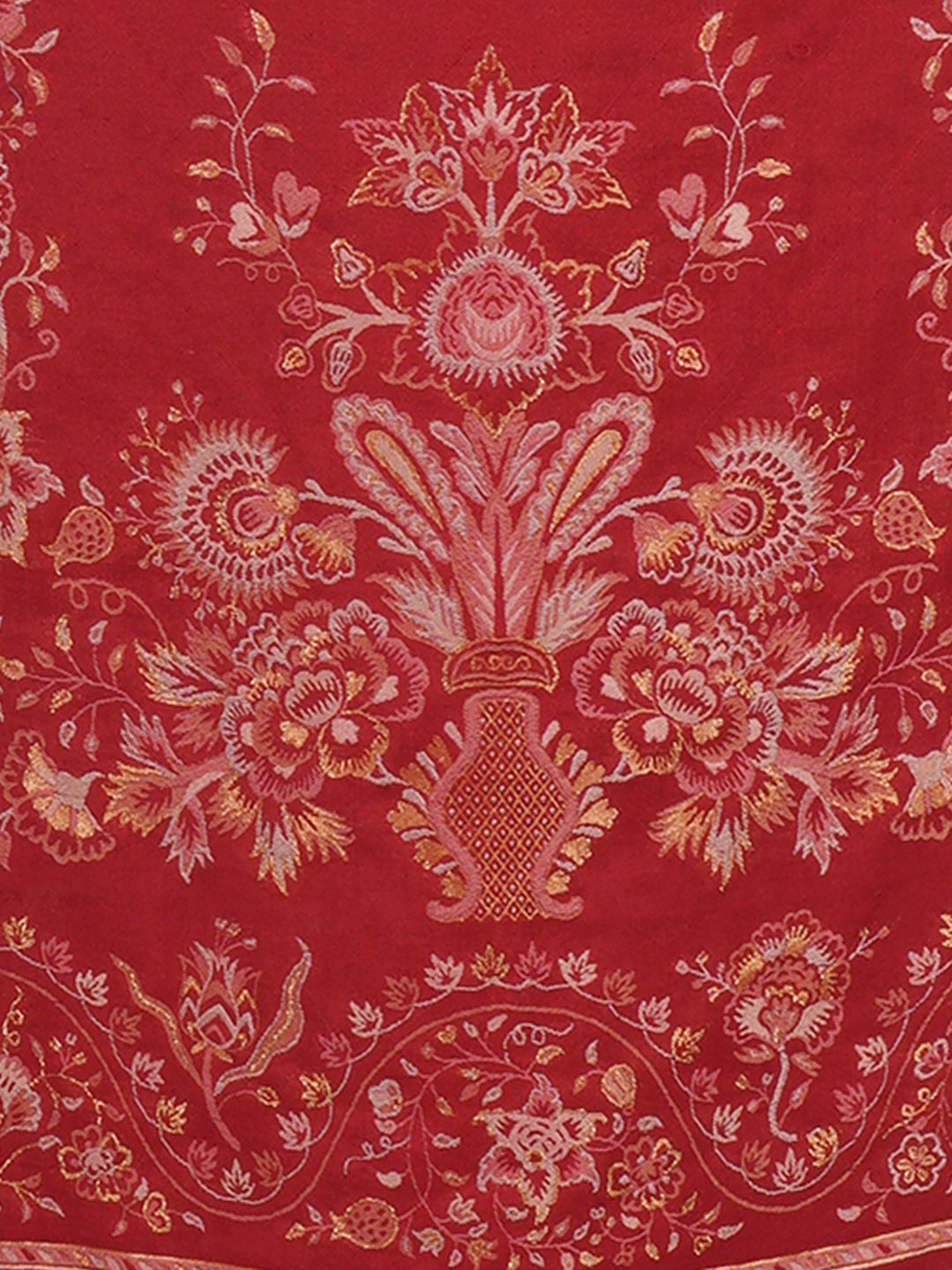 Vani:Liberty Floral Jacquard Unstitched Suit Set