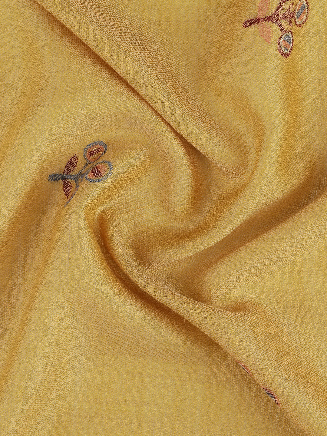 Gond Reverie-Folk Detailed Woolen Jacquard Shawl