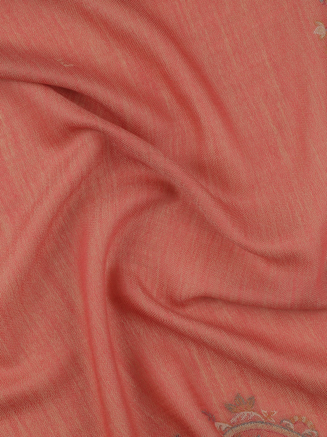Chintz Bloom-Botanical Patterned Woolen Jacquard Shawl