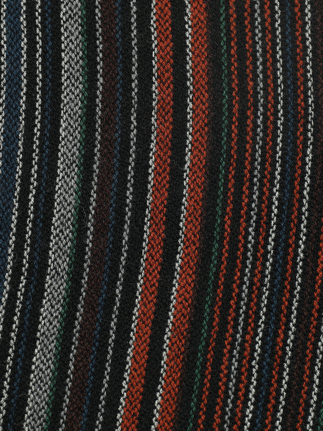 Dildar Woollen Striped Dobby Muffler