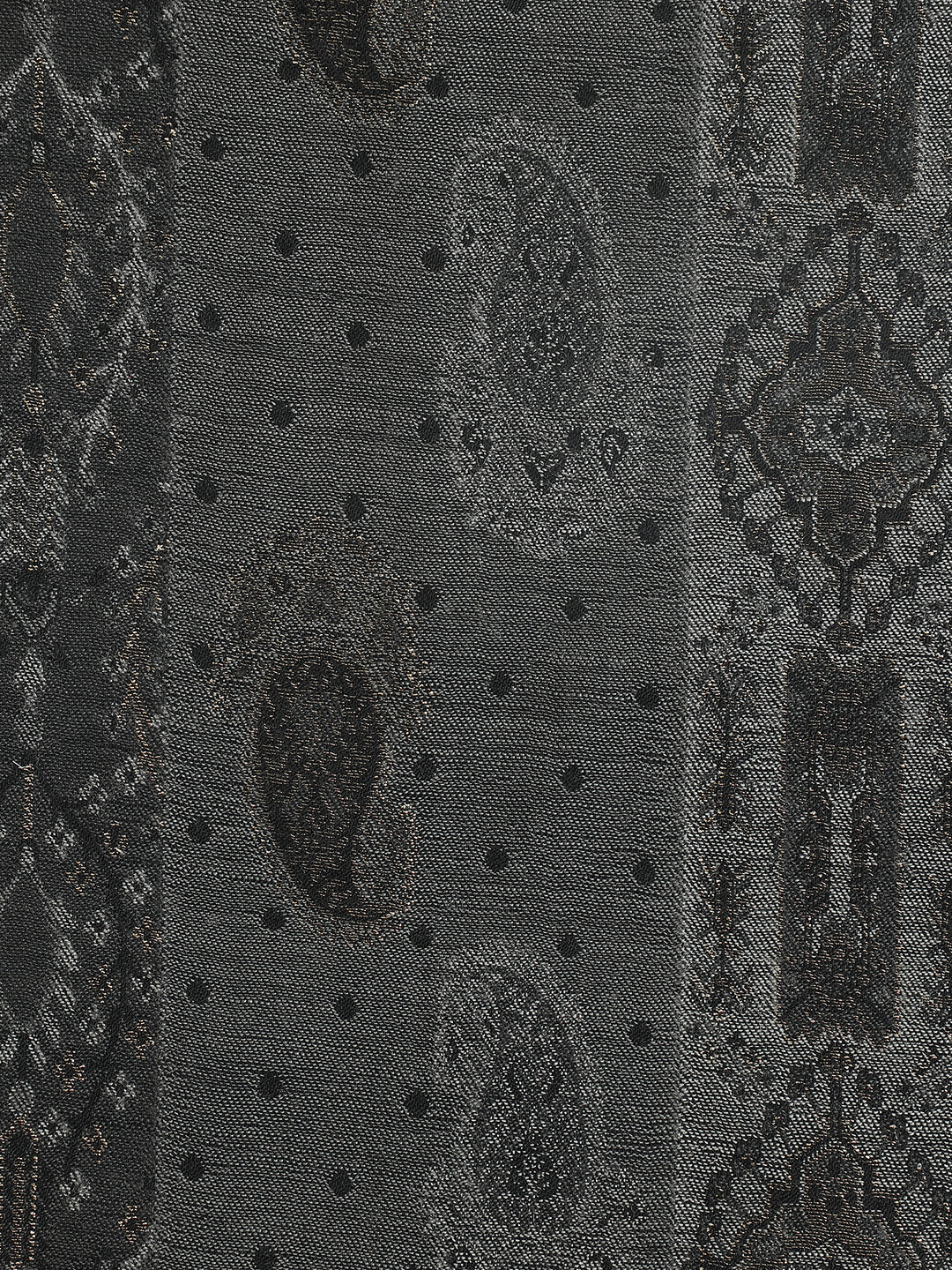 Vibe Wool Lurex Jacquard Muffler