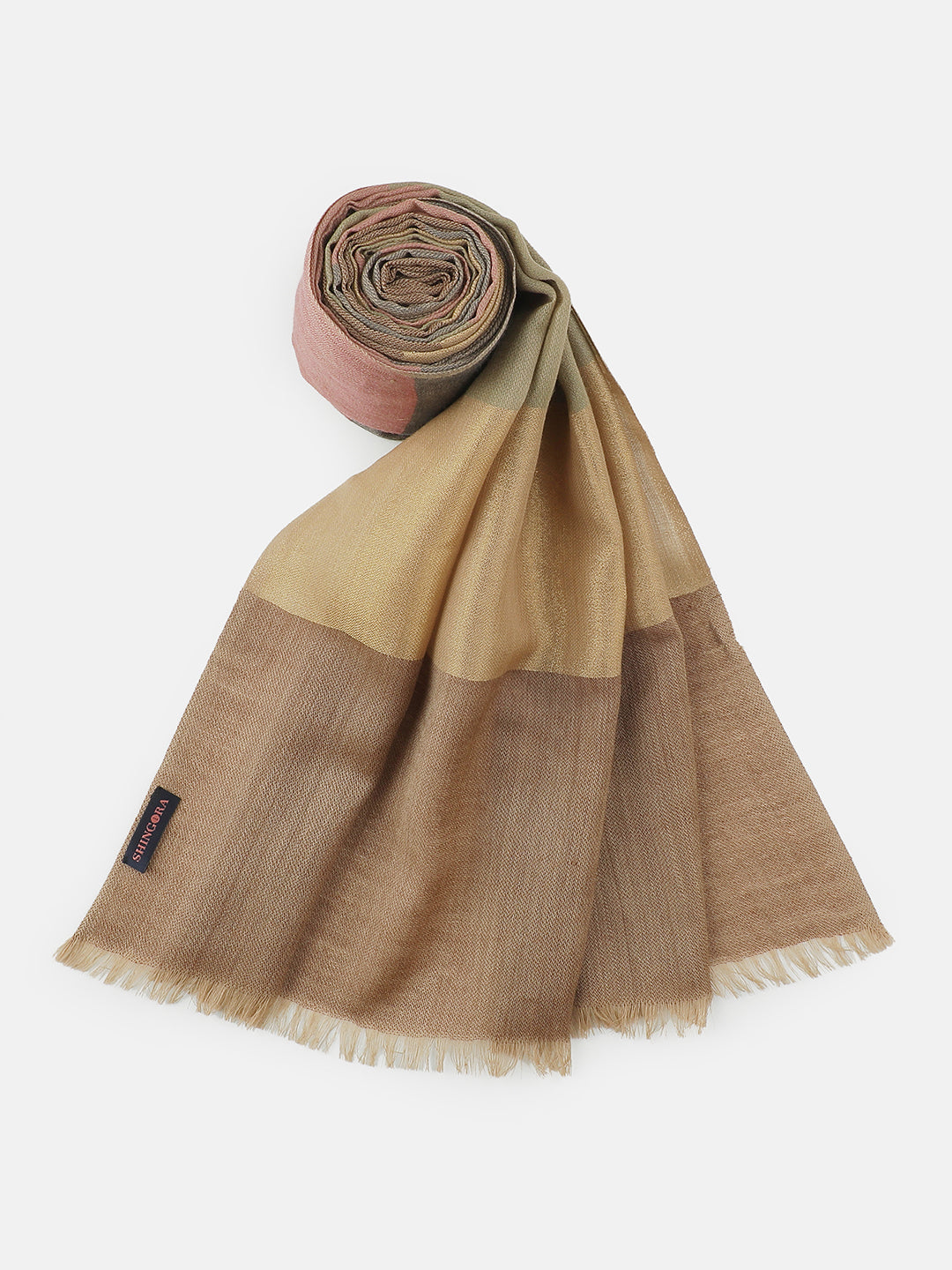 Urban Muse-Contemporary Weave Design Woolen Dobby Stole