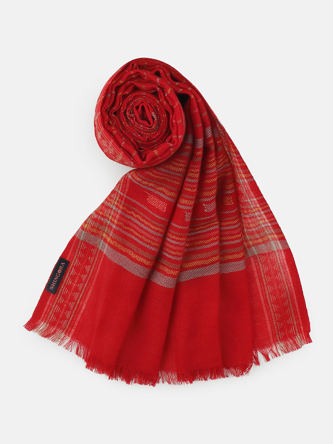 Earthlines-Gond Heritage Woolen Dobby Stole