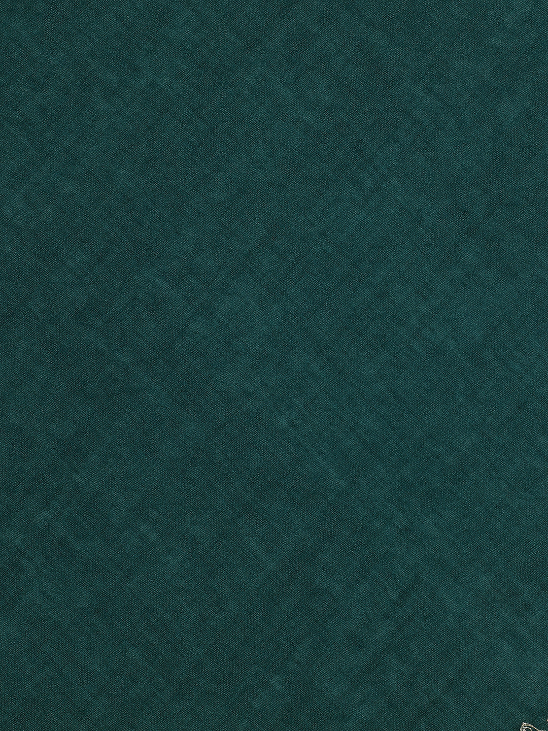 Embroidered Flower Border Pure Wool Stole