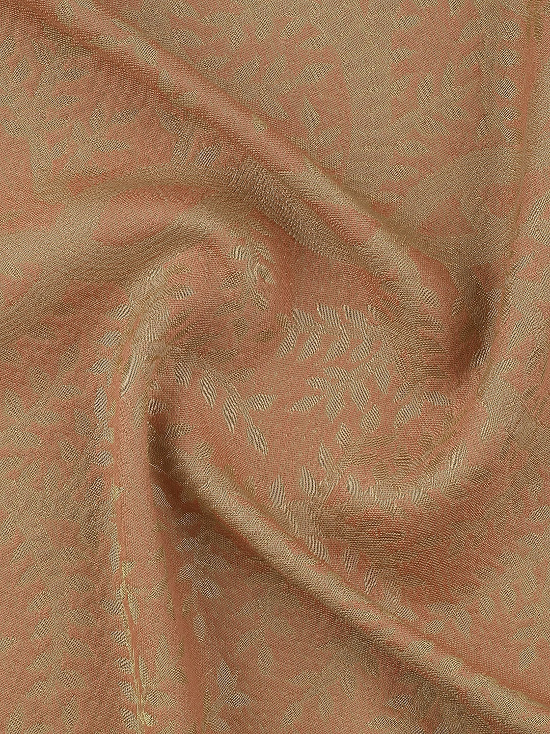 Forest Lines-Gond Art Woolen Jacquard Stole