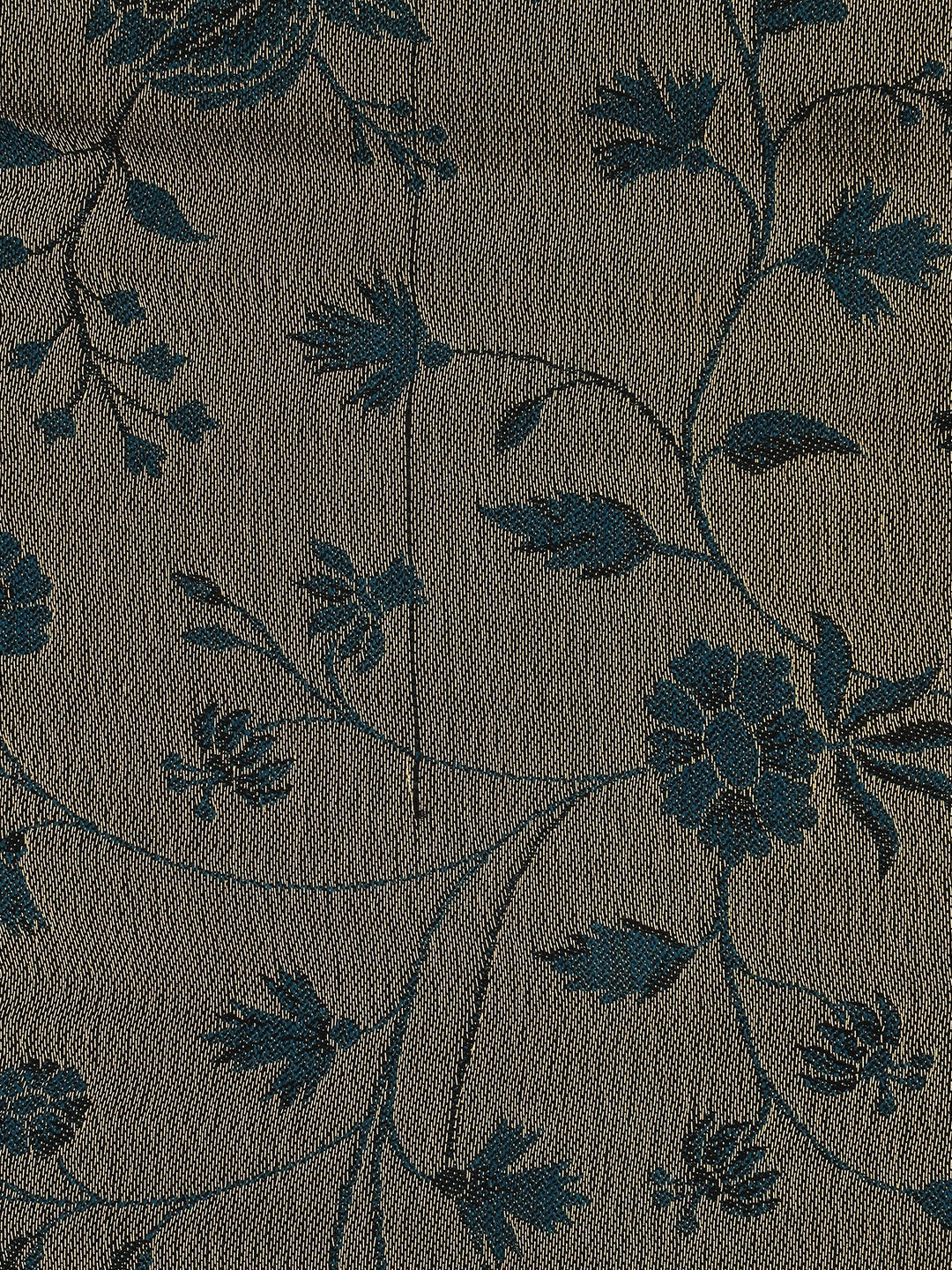 Courtly Charms-Mughal & Persian Brocade Woolen Jacquard Stole