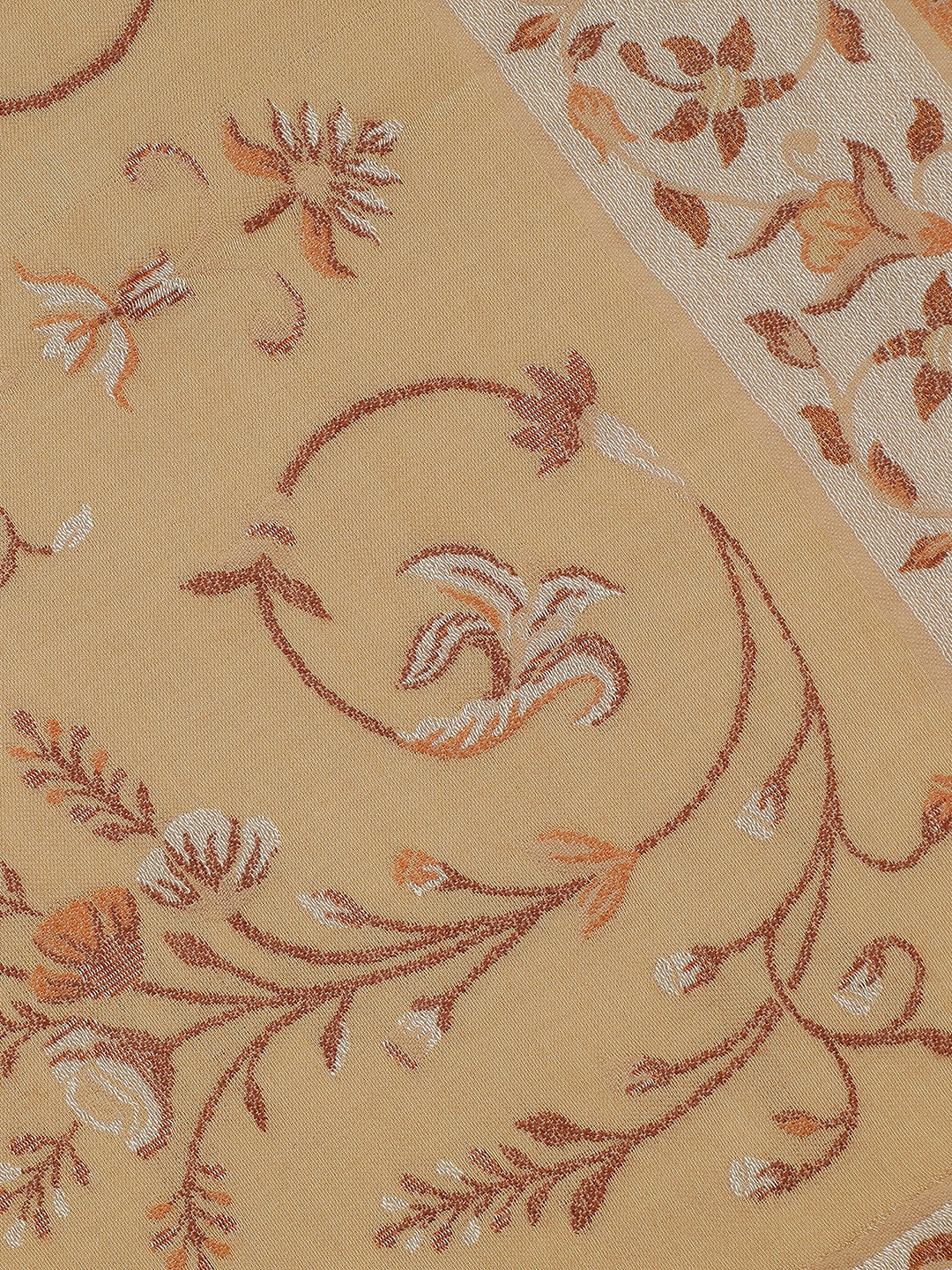 Ornate Loom-Indo-Persian Brocade Woolen Jacquard Stole