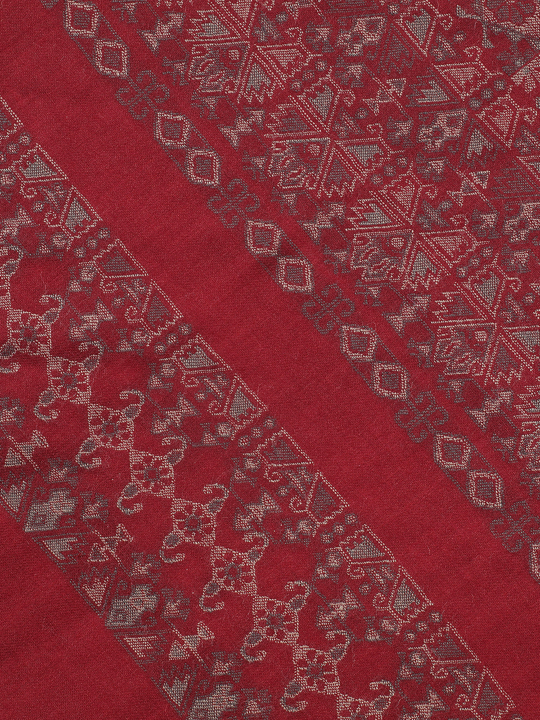 Azar Pure Wool Jacquard Stole
