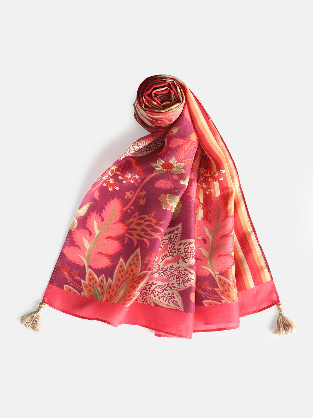 Pakhi Women Floral Pure Silk Printed Stole