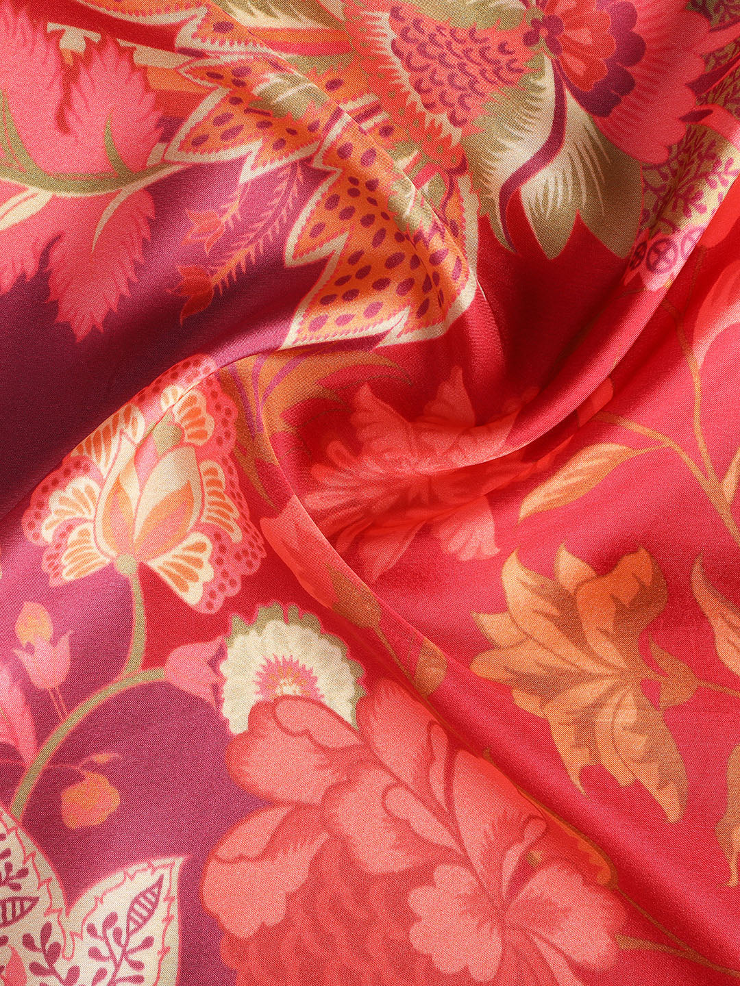 Pakhi Women Floral Pure Silk Printed Stole