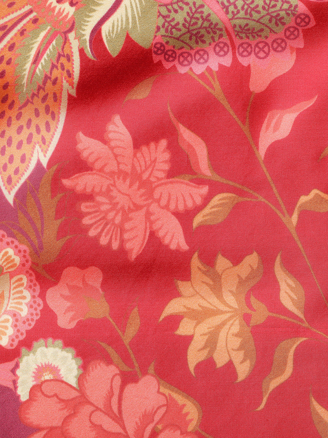 Pakhi Women Floral Pure Silk Printed Stole