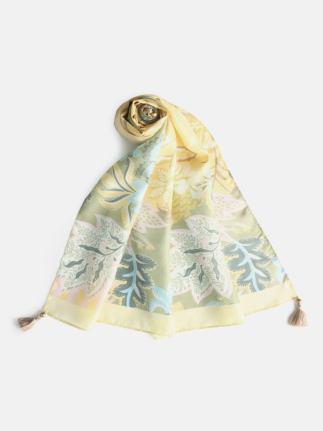 Pakhi Women Floral Pure Silk Printed Stole