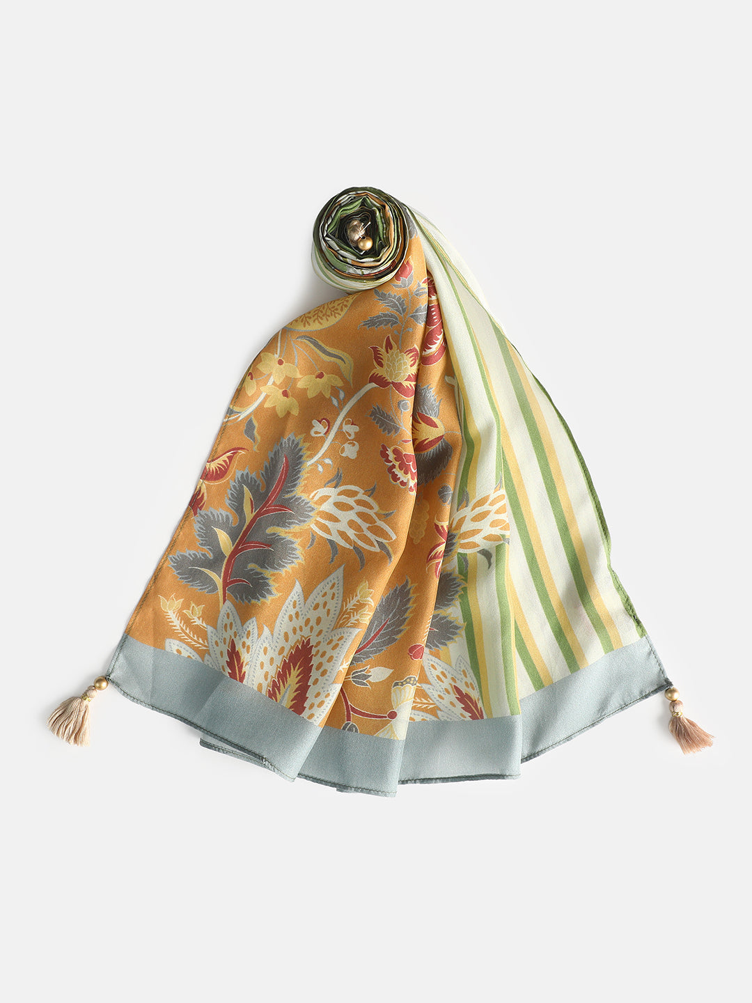 Pakhi Women Floral Pure Silk Printed Stole