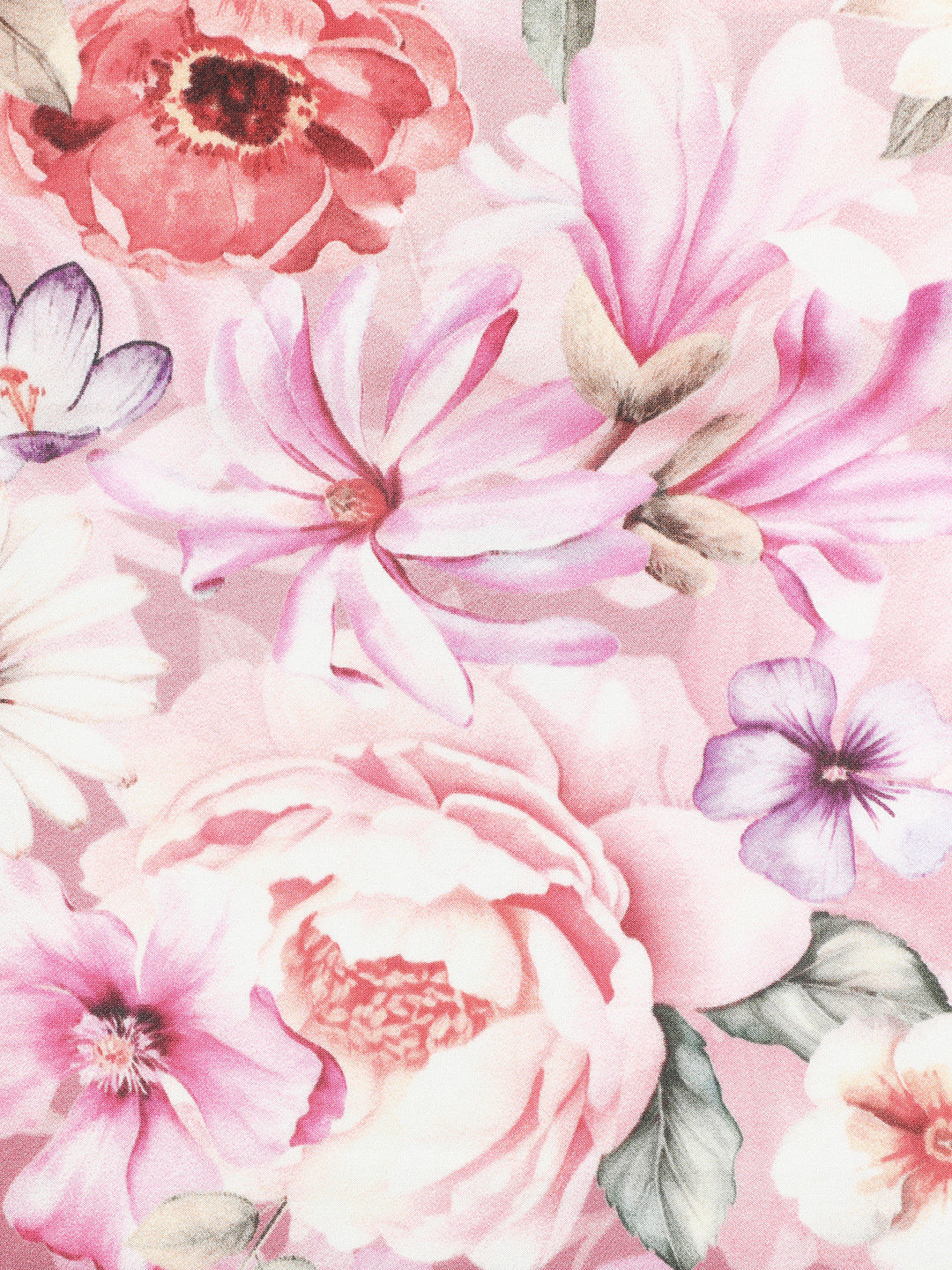 Gardenia Women Floral Pure Silk Printed Stole