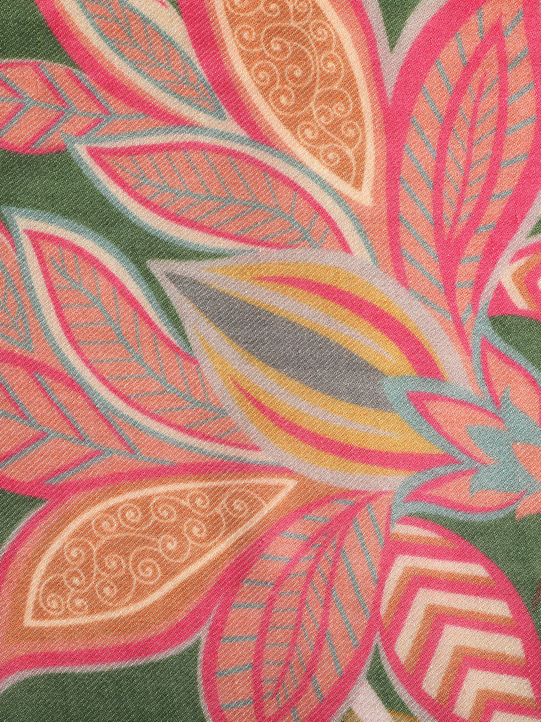 Adhira Women Floral Modal Silk Printed Stole