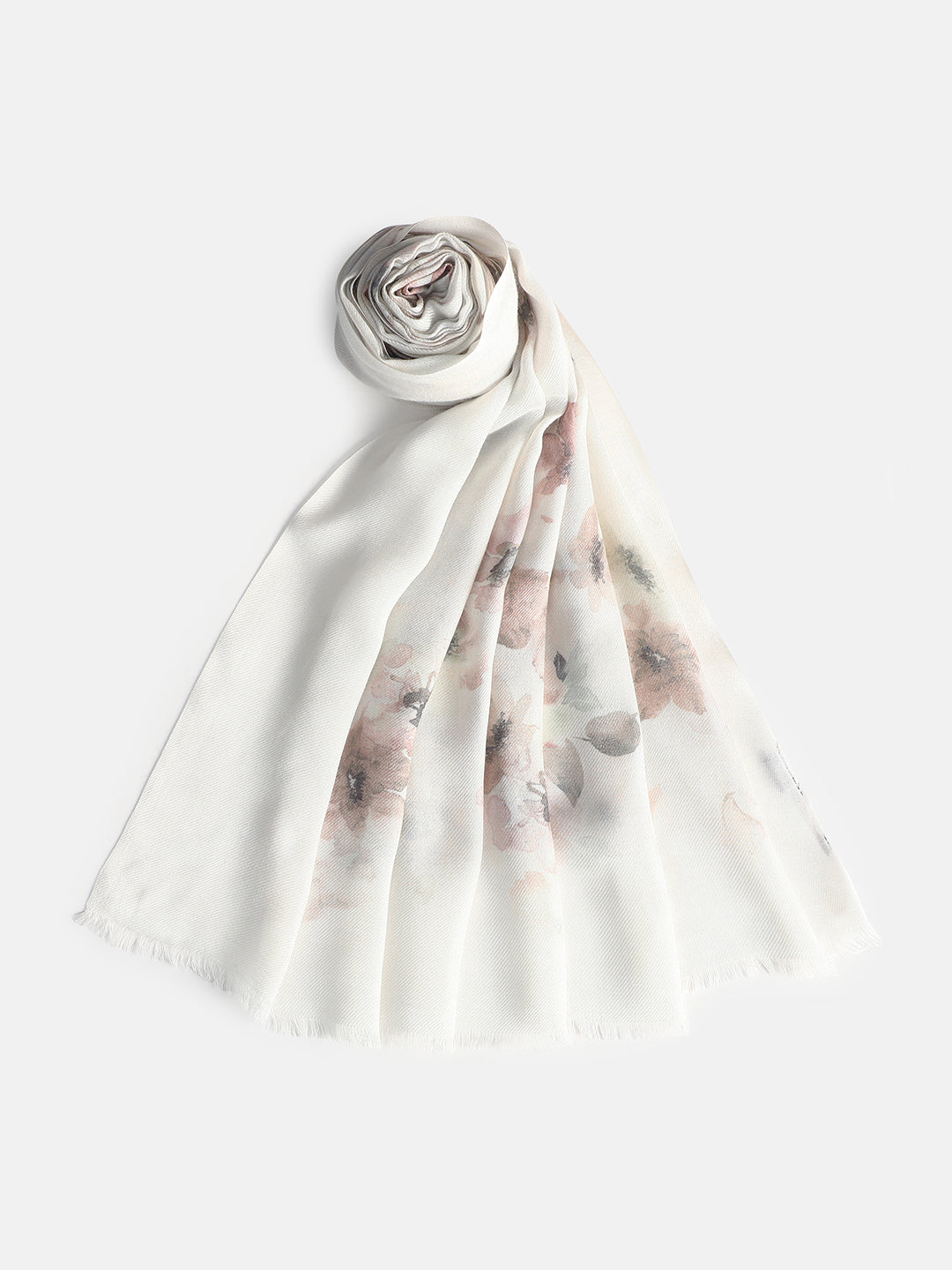 Pankhuri Women Floral Modal Silk Printed Stole