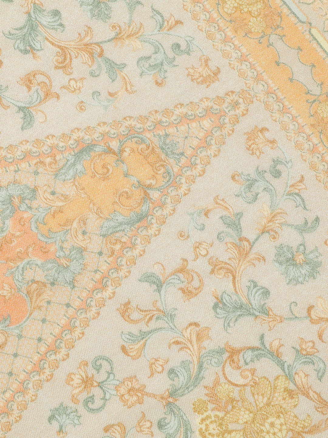 Celestial Charm Wool Lurex Printed Stole