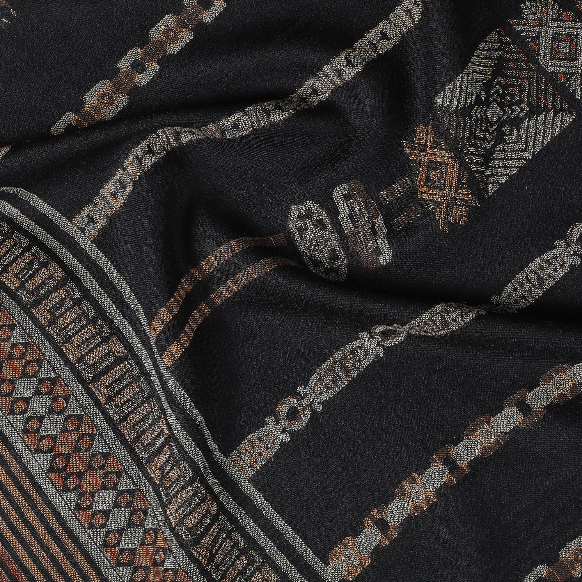 Saumya Design Glam Metallic Wool Stole