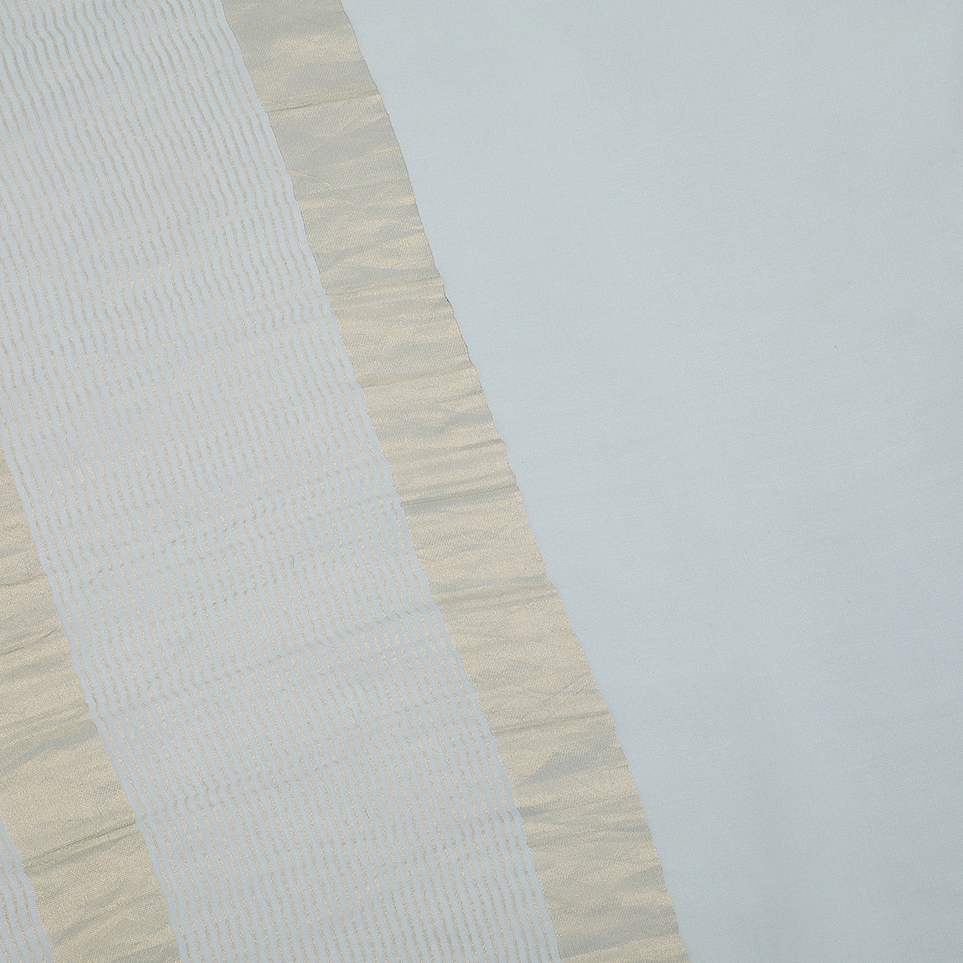 Sky Blue Dobby Woven Zari Dupatta