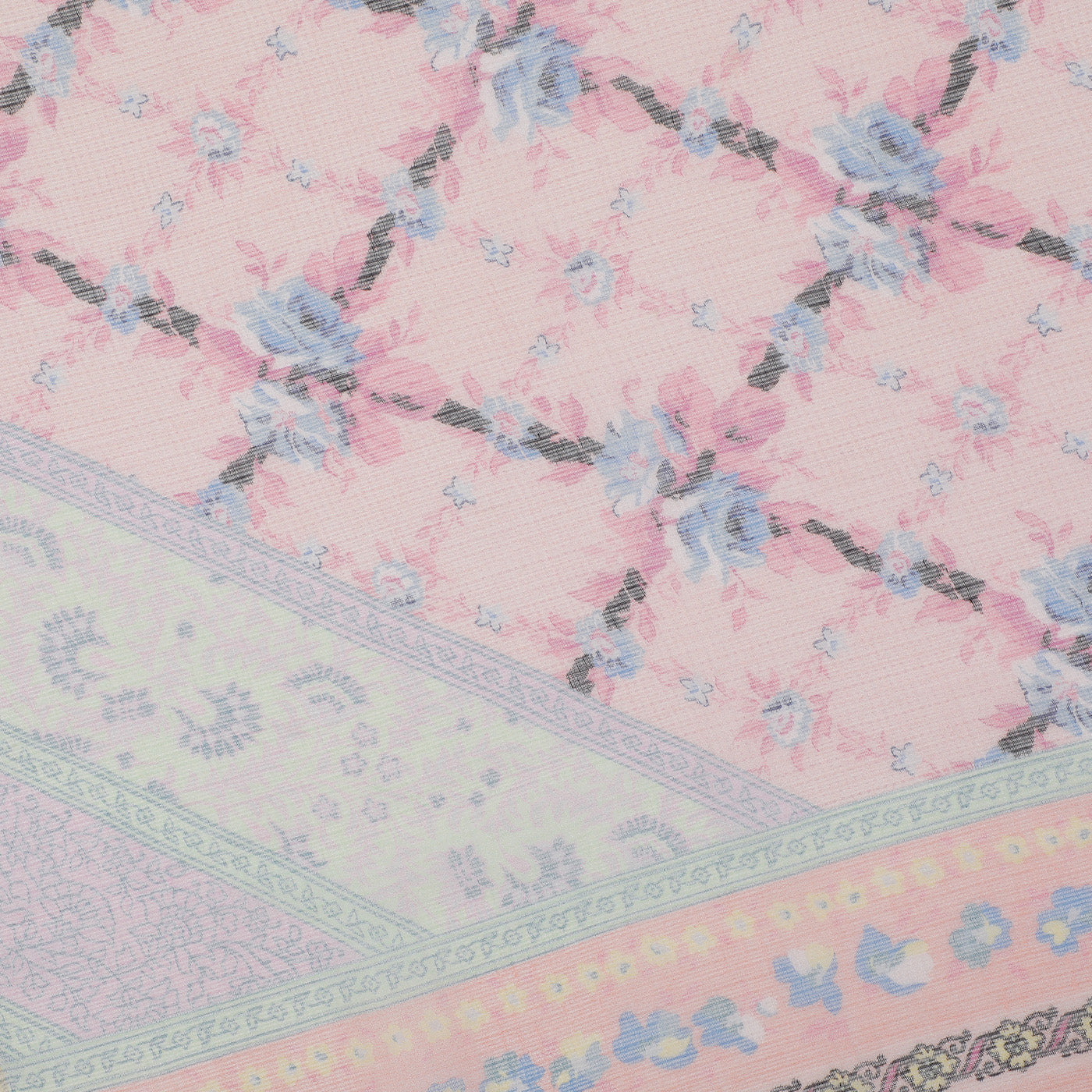 Silk Cotton Printed Dupatta