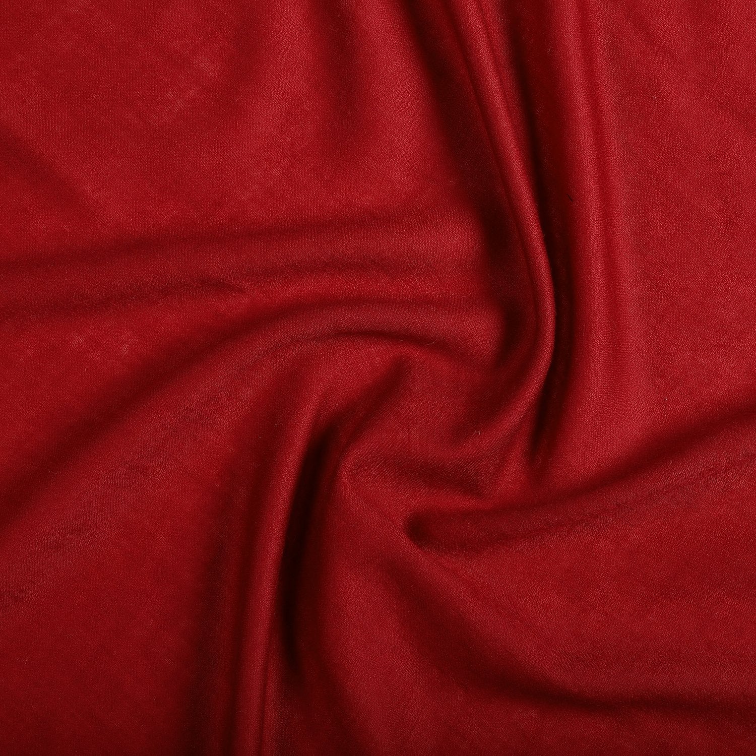 Embroidered Maroon Woolen Shawl