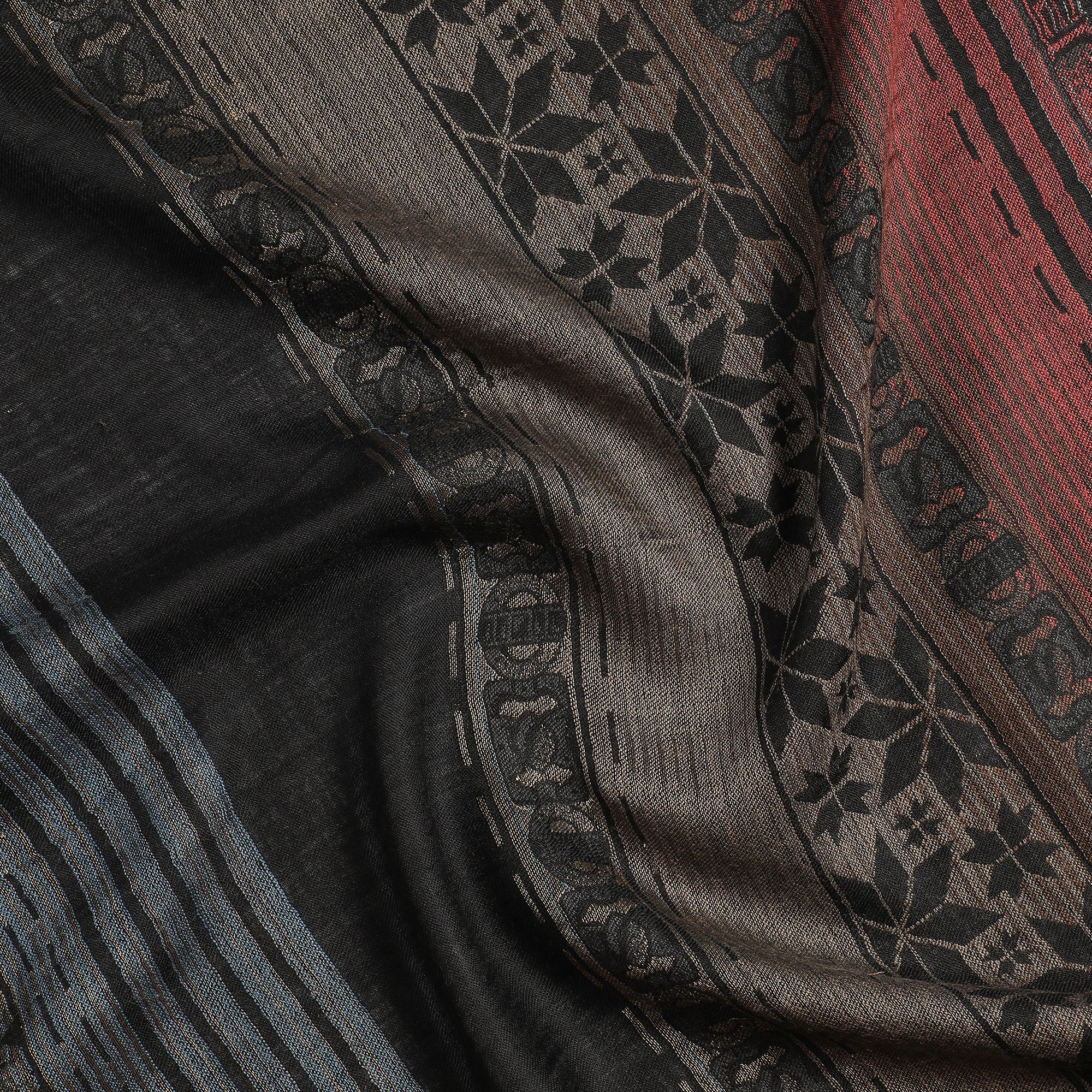 Wool Woven Design Zoya Ethnic Shawl