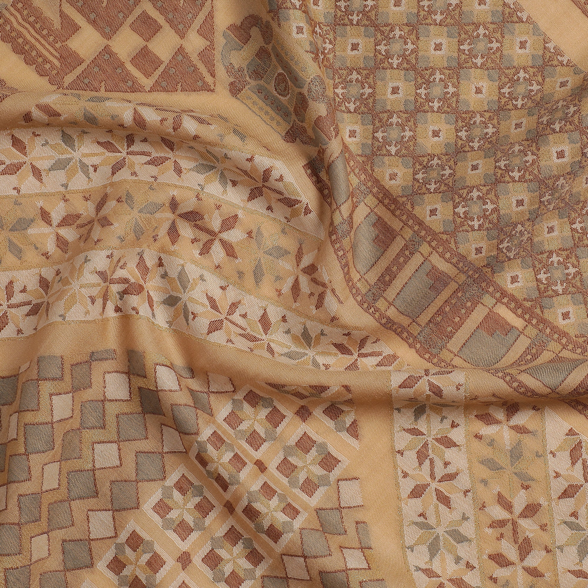 Mirza Woven Design Woolen Shawl