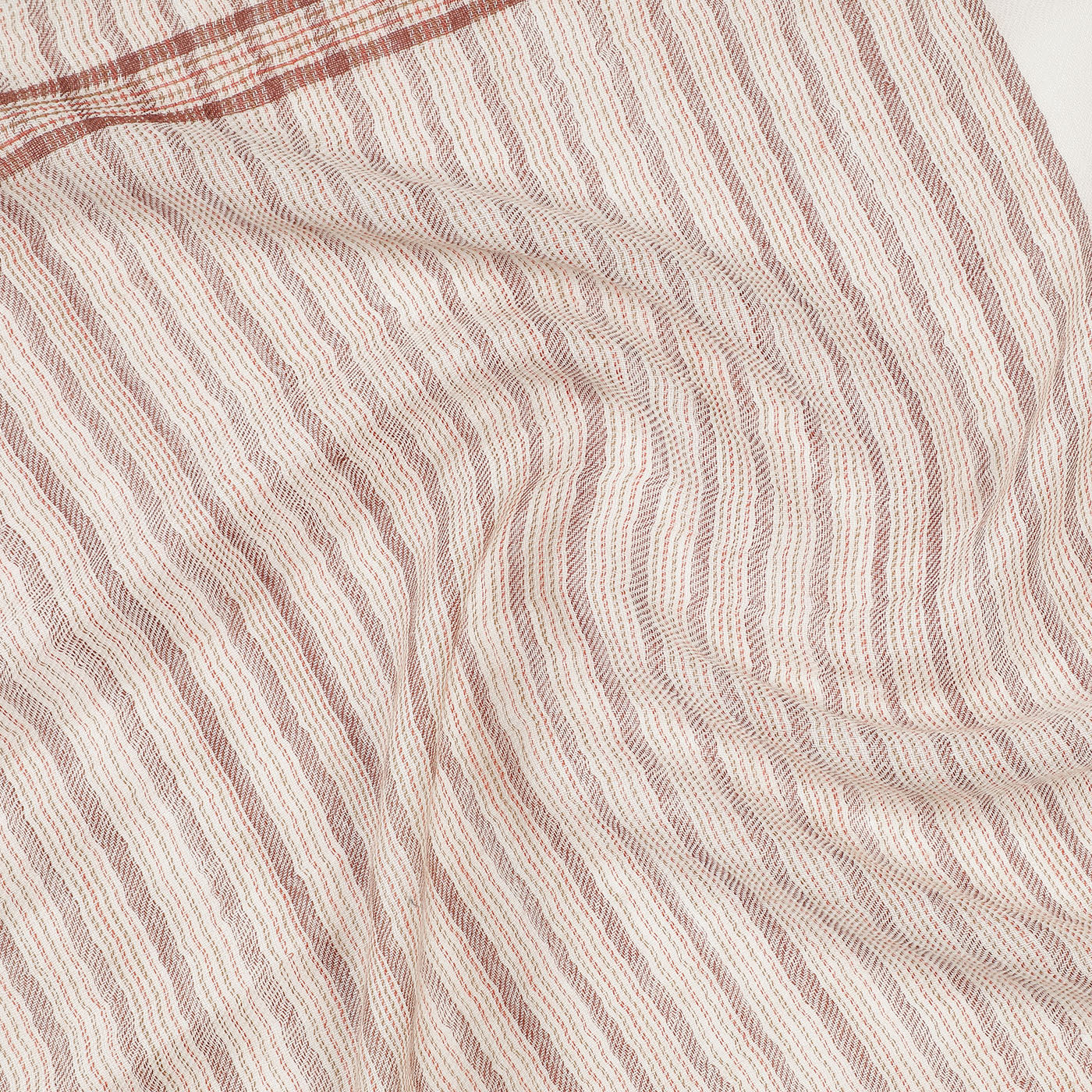 Border Variant Wool Cashmere Men Muffler