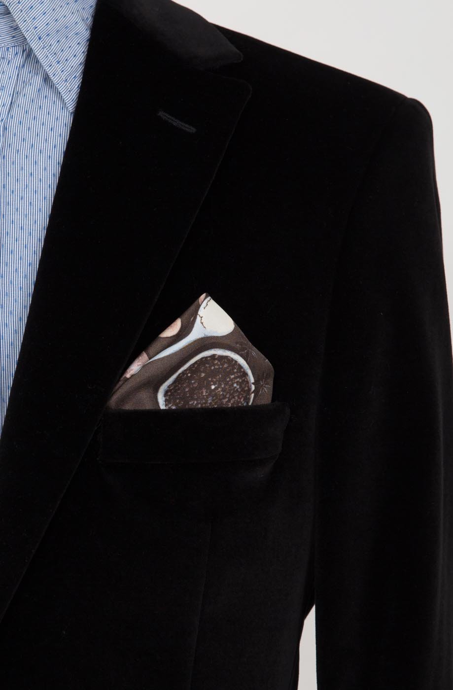 Spice Magic Silk Pocket Square