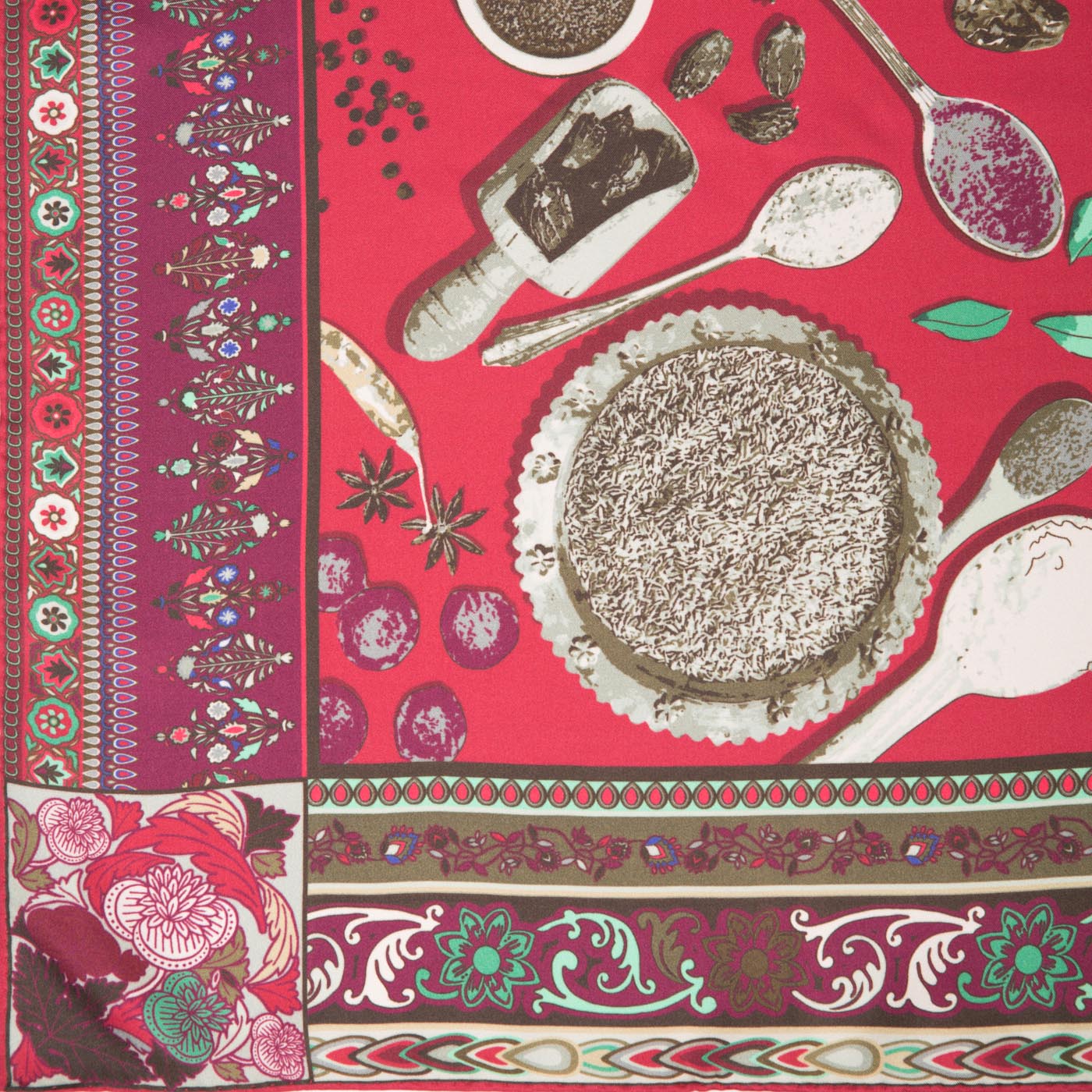Spice Magic Silk Pocket Square