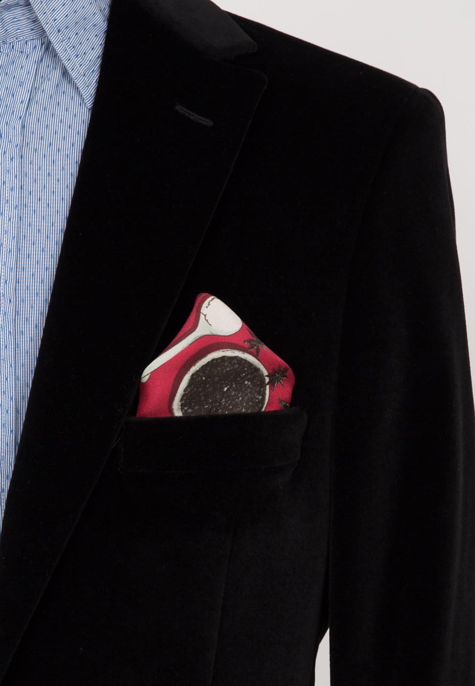 Spice Magic Silk Pocket Square