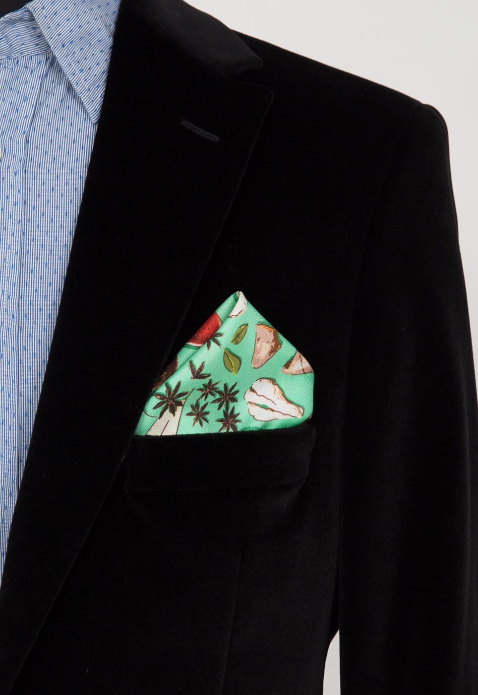 Spice Magic Silk Pocket Square