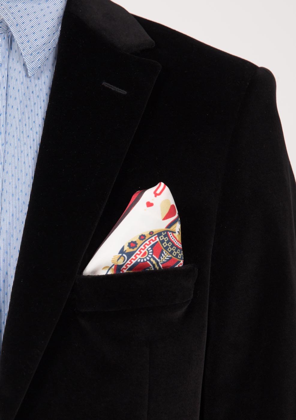 Casino Cosmos Silk Pocket Square