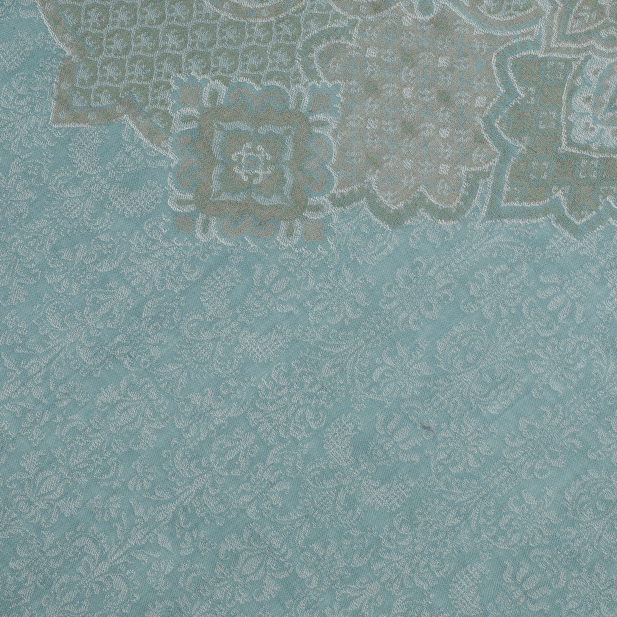 Rafat Gleaming Woven Design Wool Stole