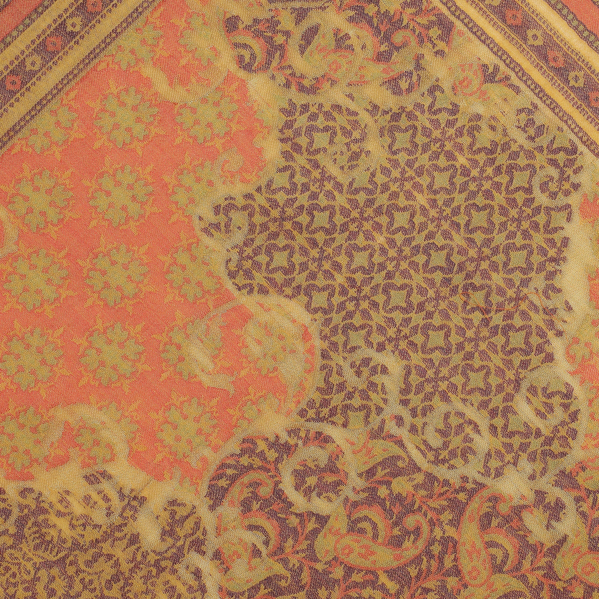 Shifa Sparkling Wool Woven Design Stole