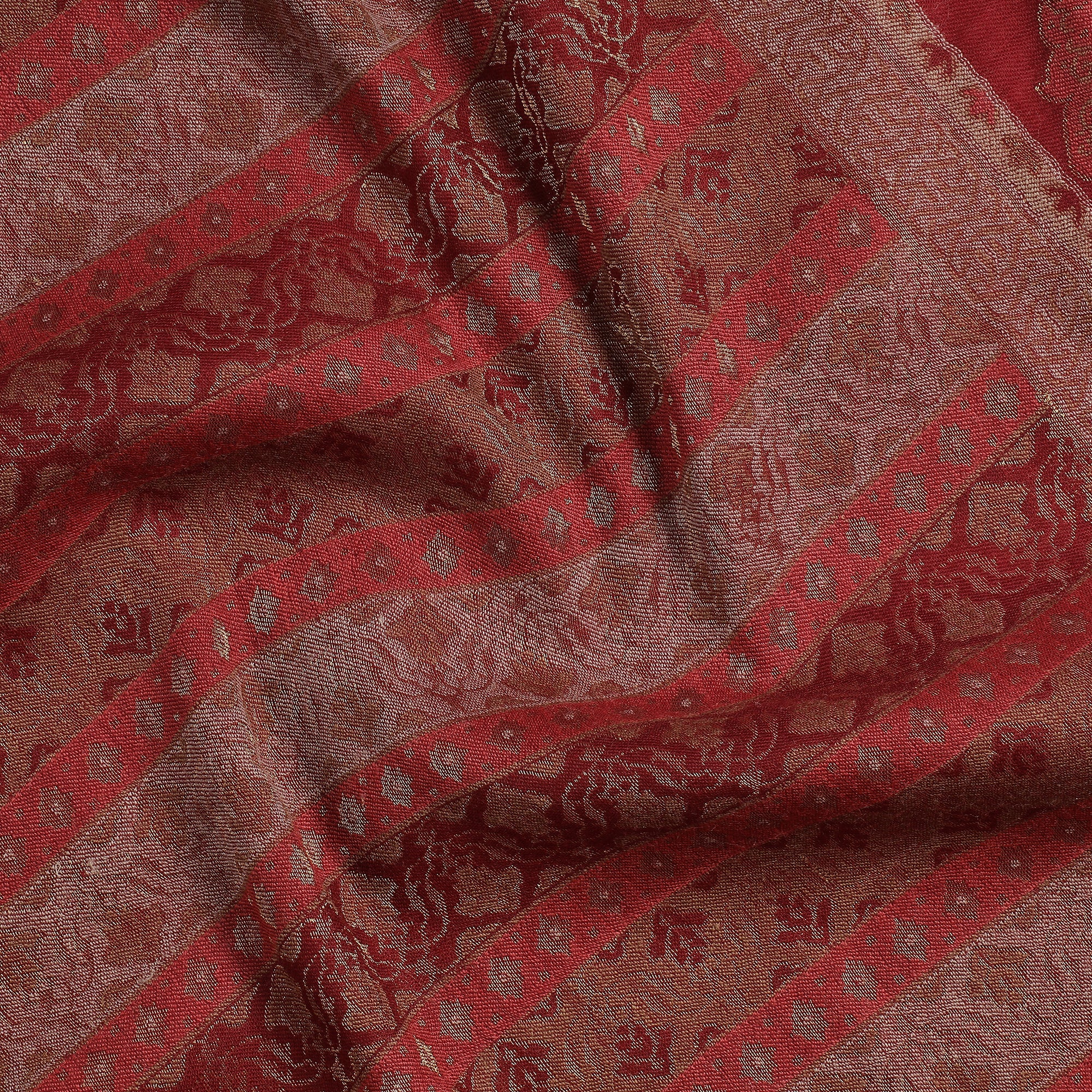 Saida Woven Design Timeless Wool Stole
