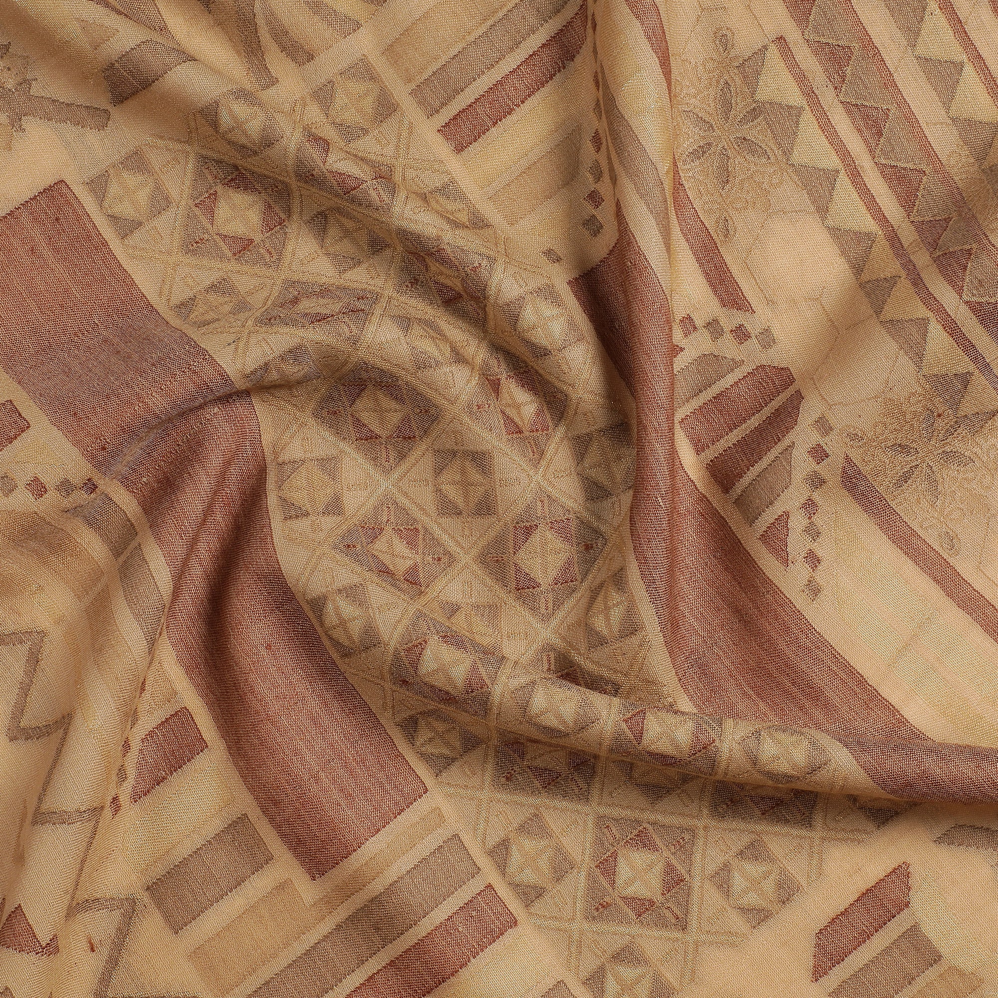 Tashi Woven Design Woolen Stole
