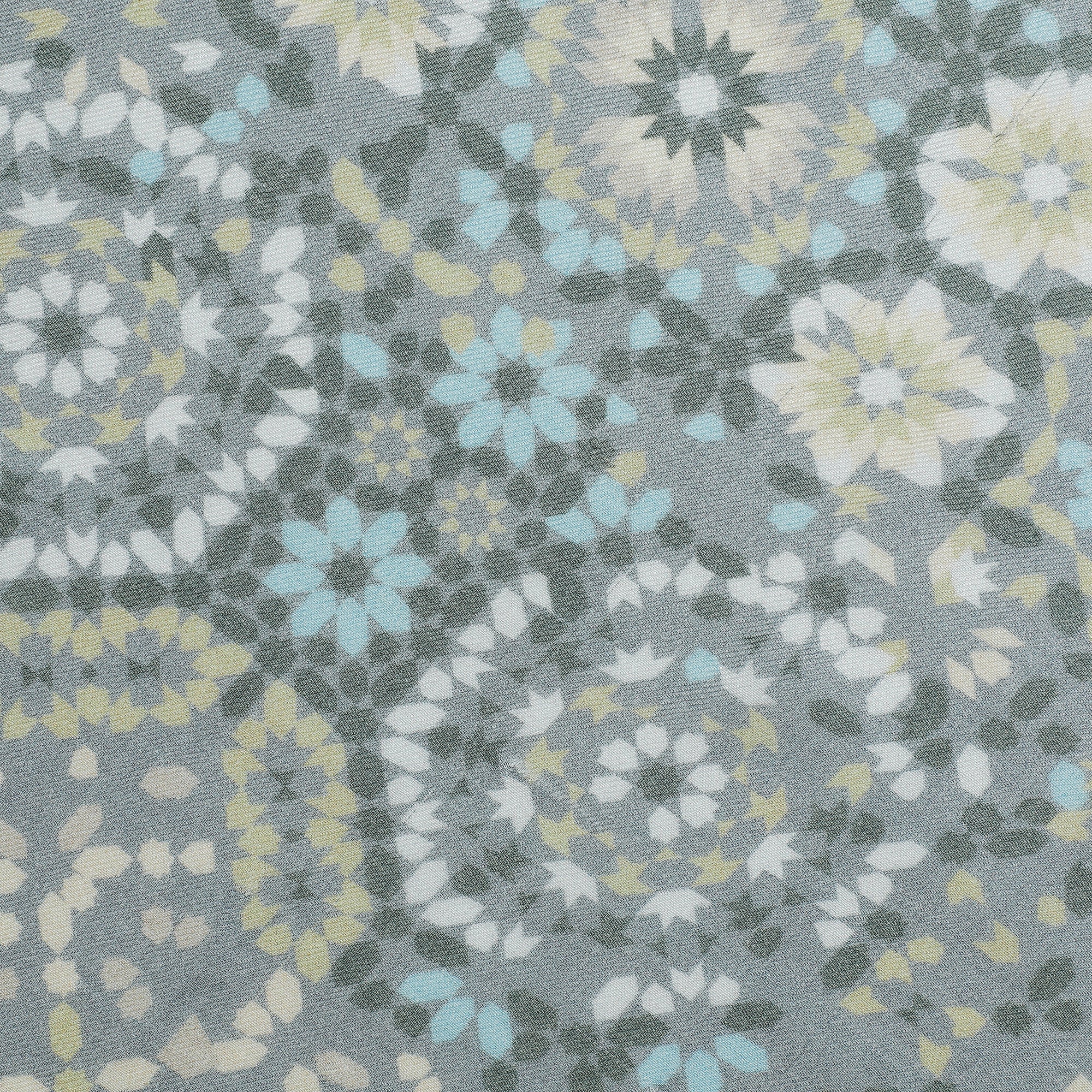 Gulzar: Silk Modal Dahlia Delight Printed Stole