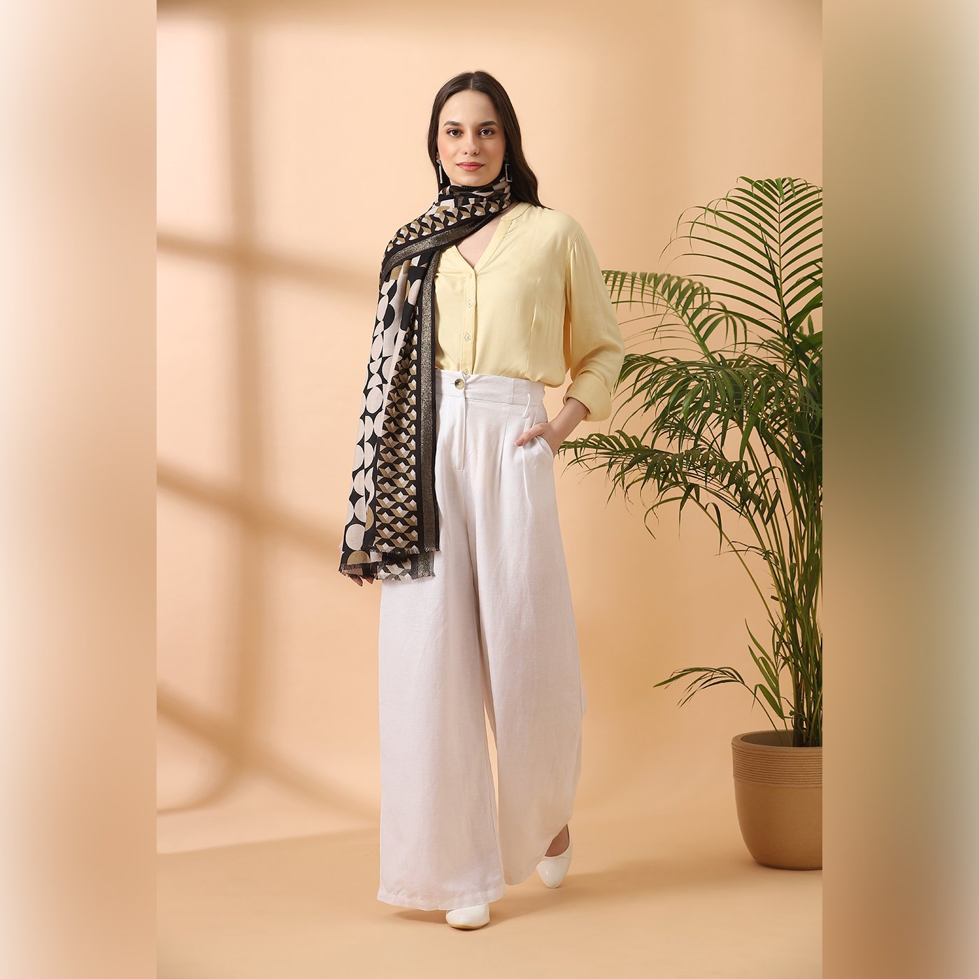 woolen stole for ladies -Shingora
