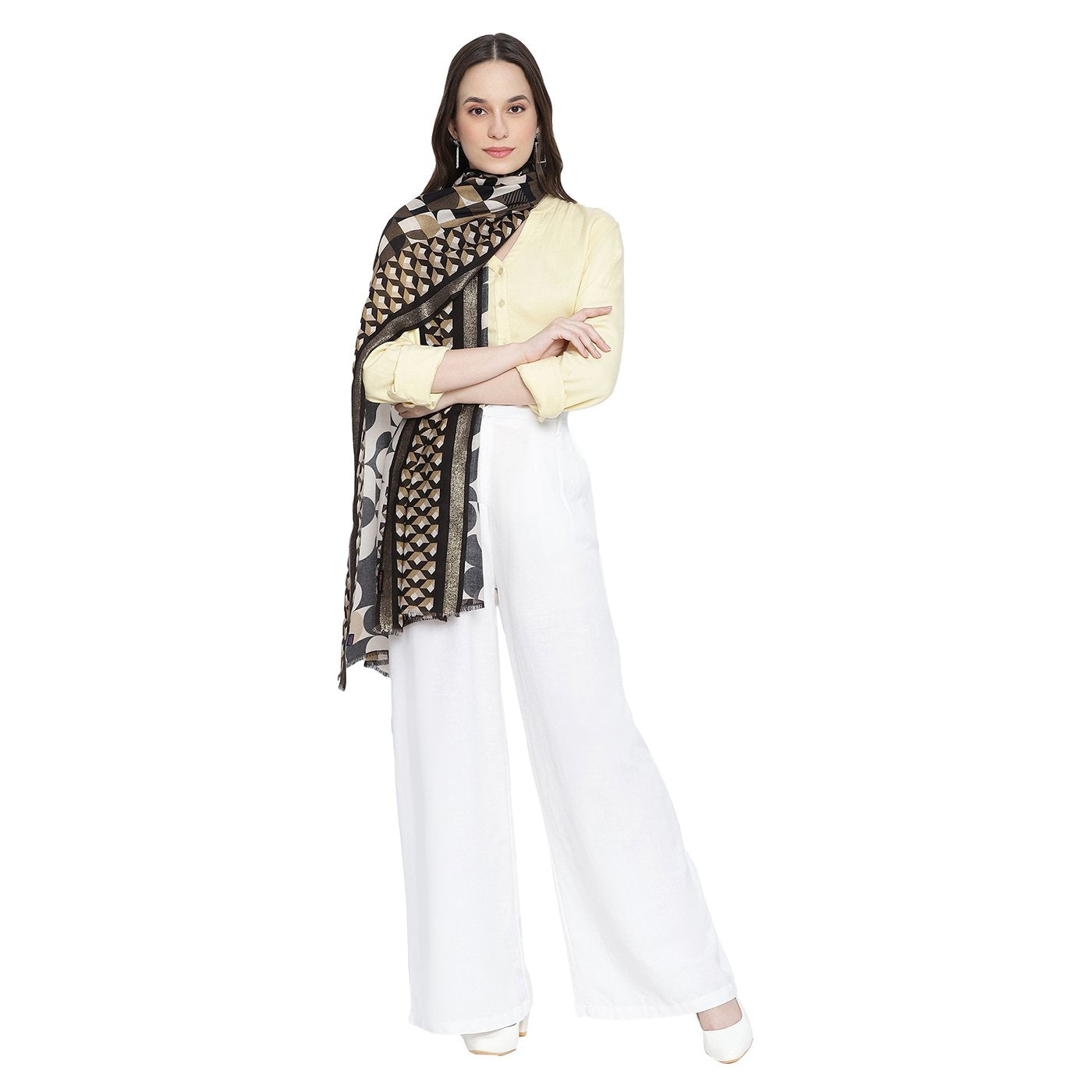 woolen stole for ladies -Shingora