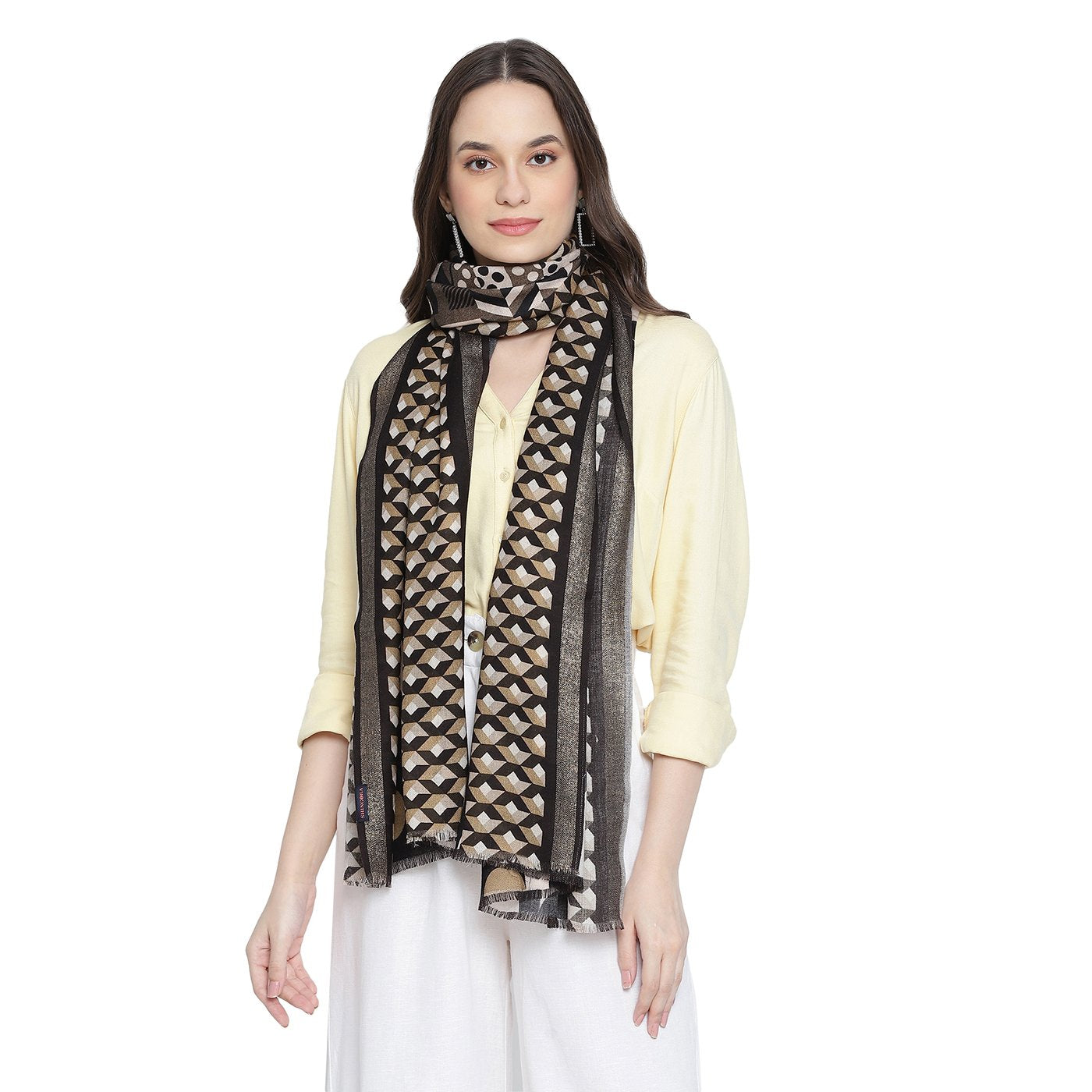 woolen stole for ladies -Shingora
