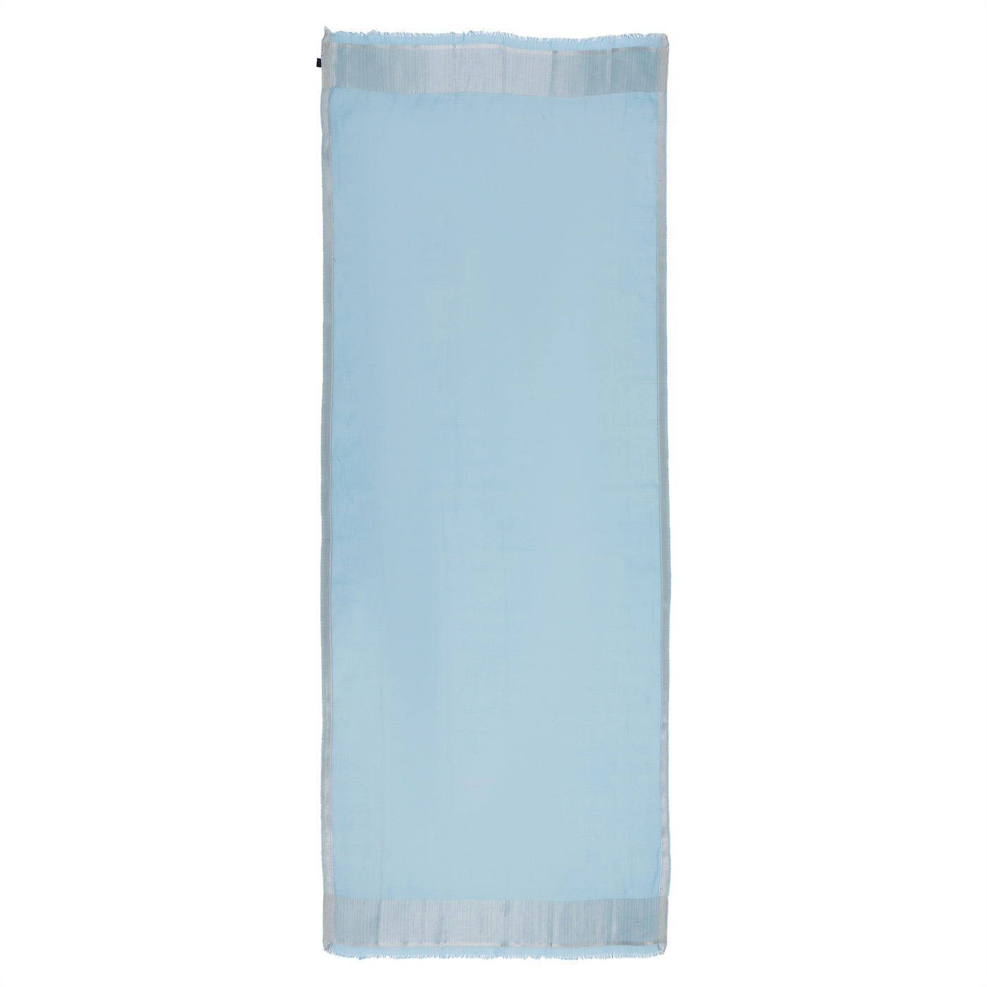 Sky Blue Silk Tencel Woven Dobby Dupatta