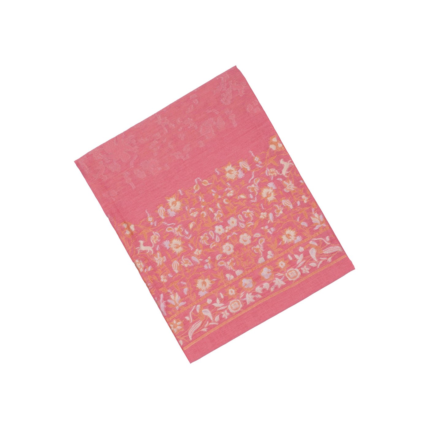 Floral Jaal Woven Design Fabric