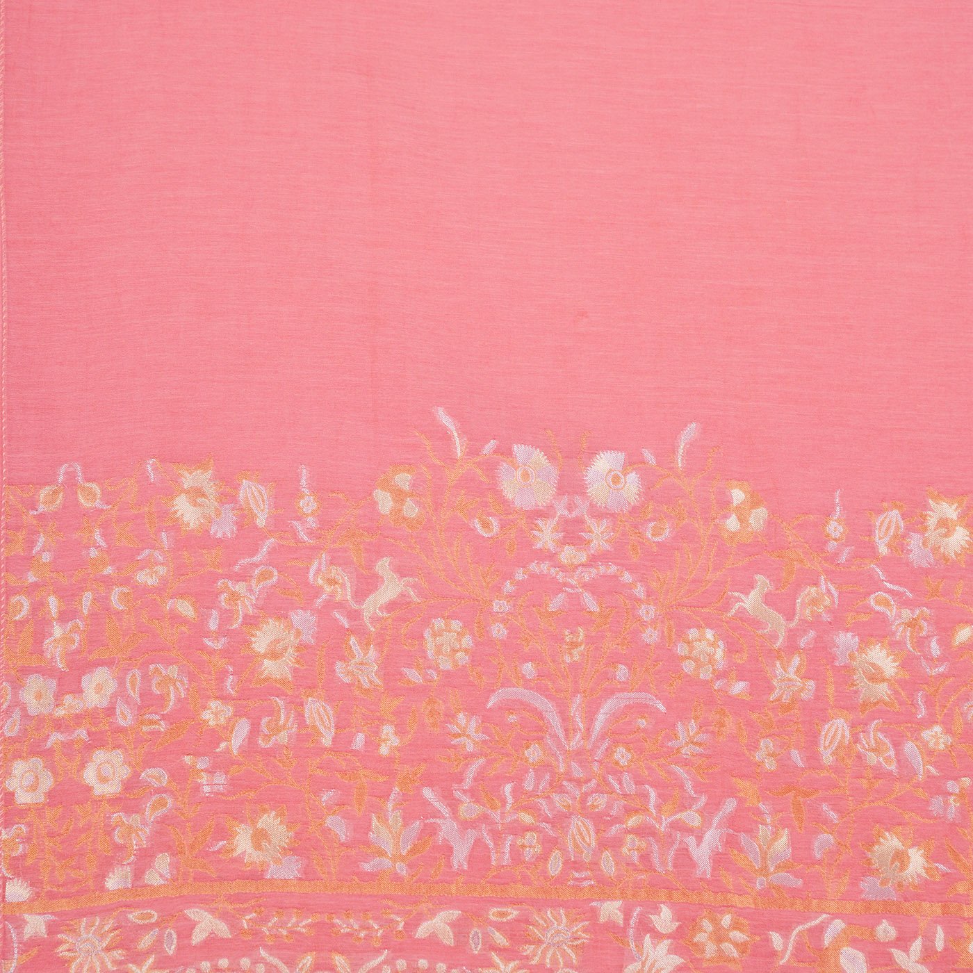 Floral Jaal Woven Design Fabric