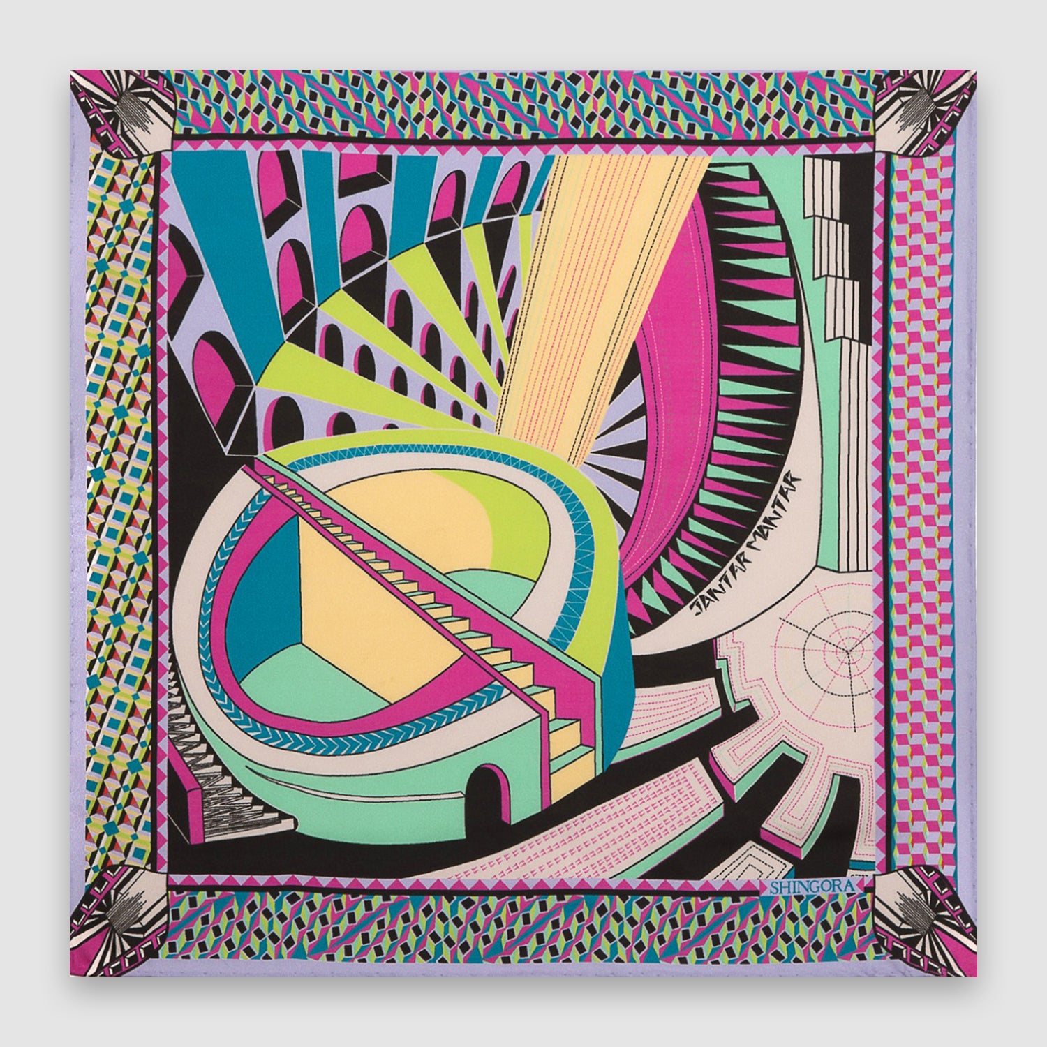 Jantar Mantar Square Scarf
