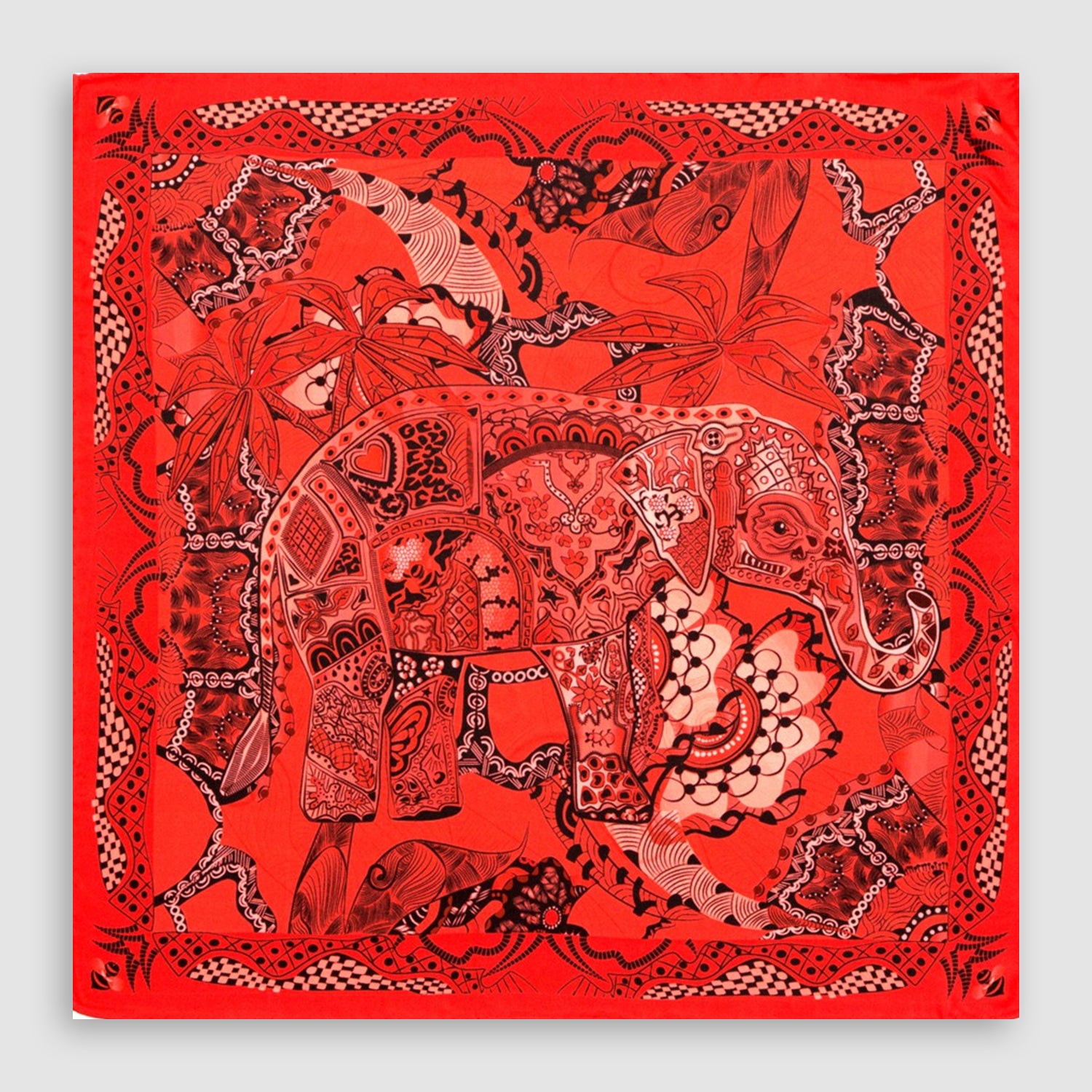 Tuskers Silk Square Scarf