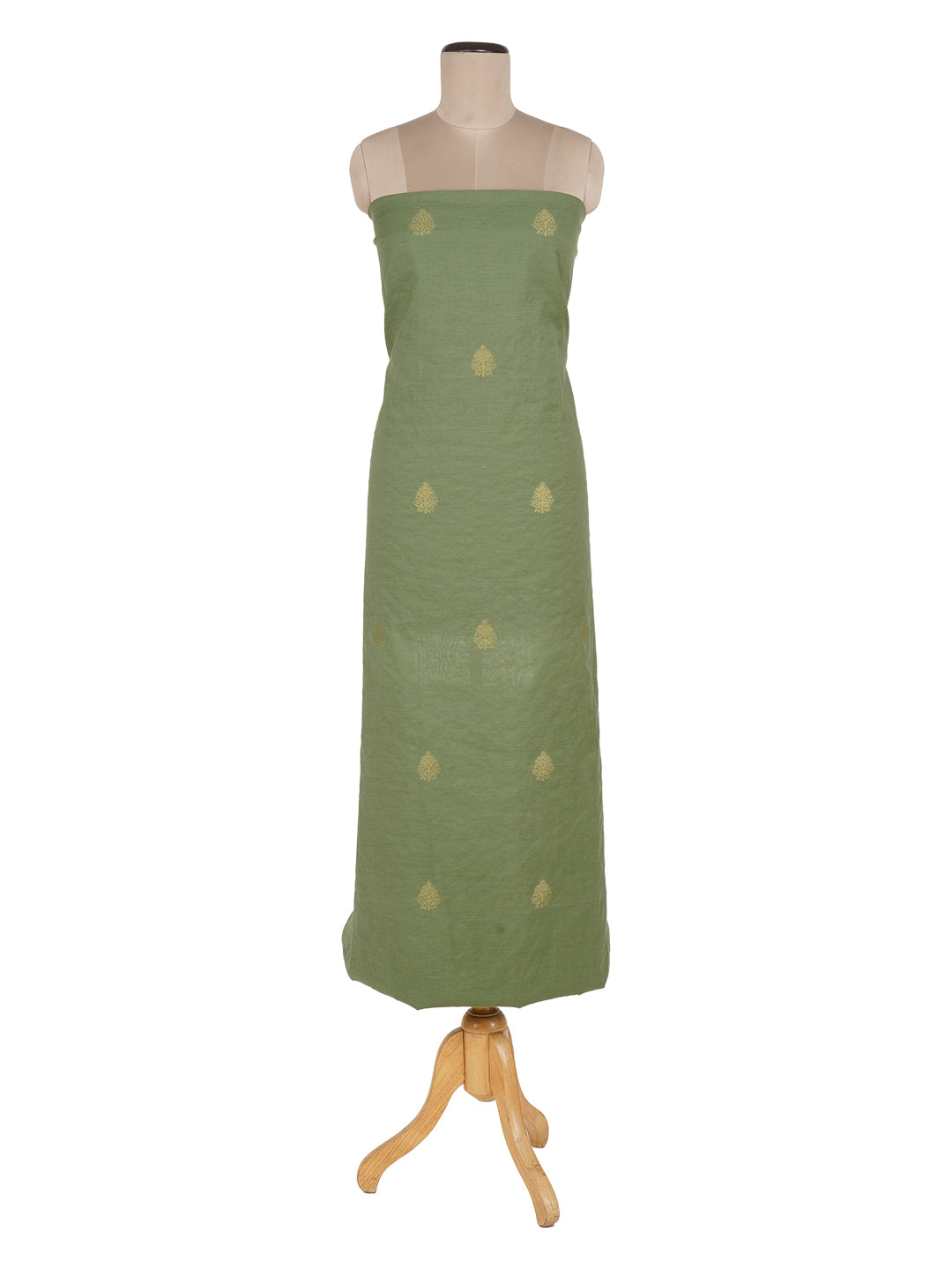 Kashida:Calico Chintz Woven Design Unstitched Suit Set