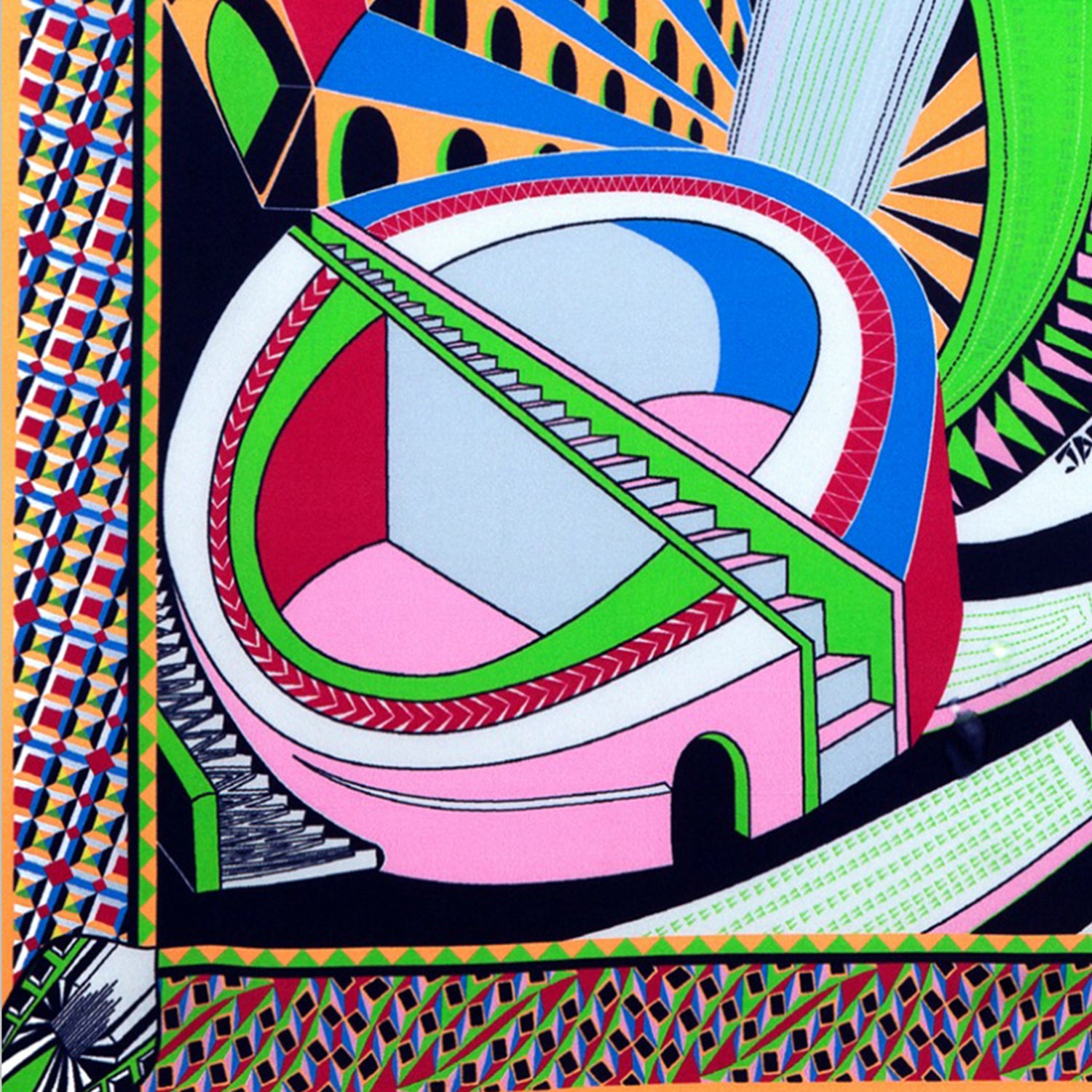 Jantar Mantar Square Scarf