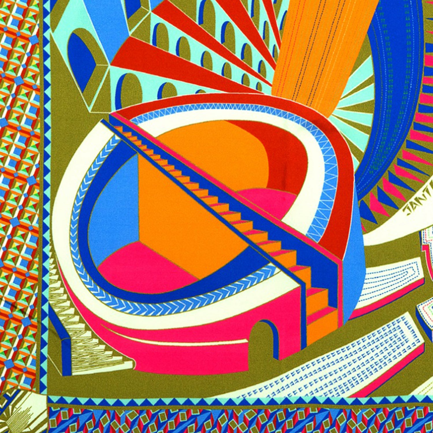 Jantar Mantar Square Scarf